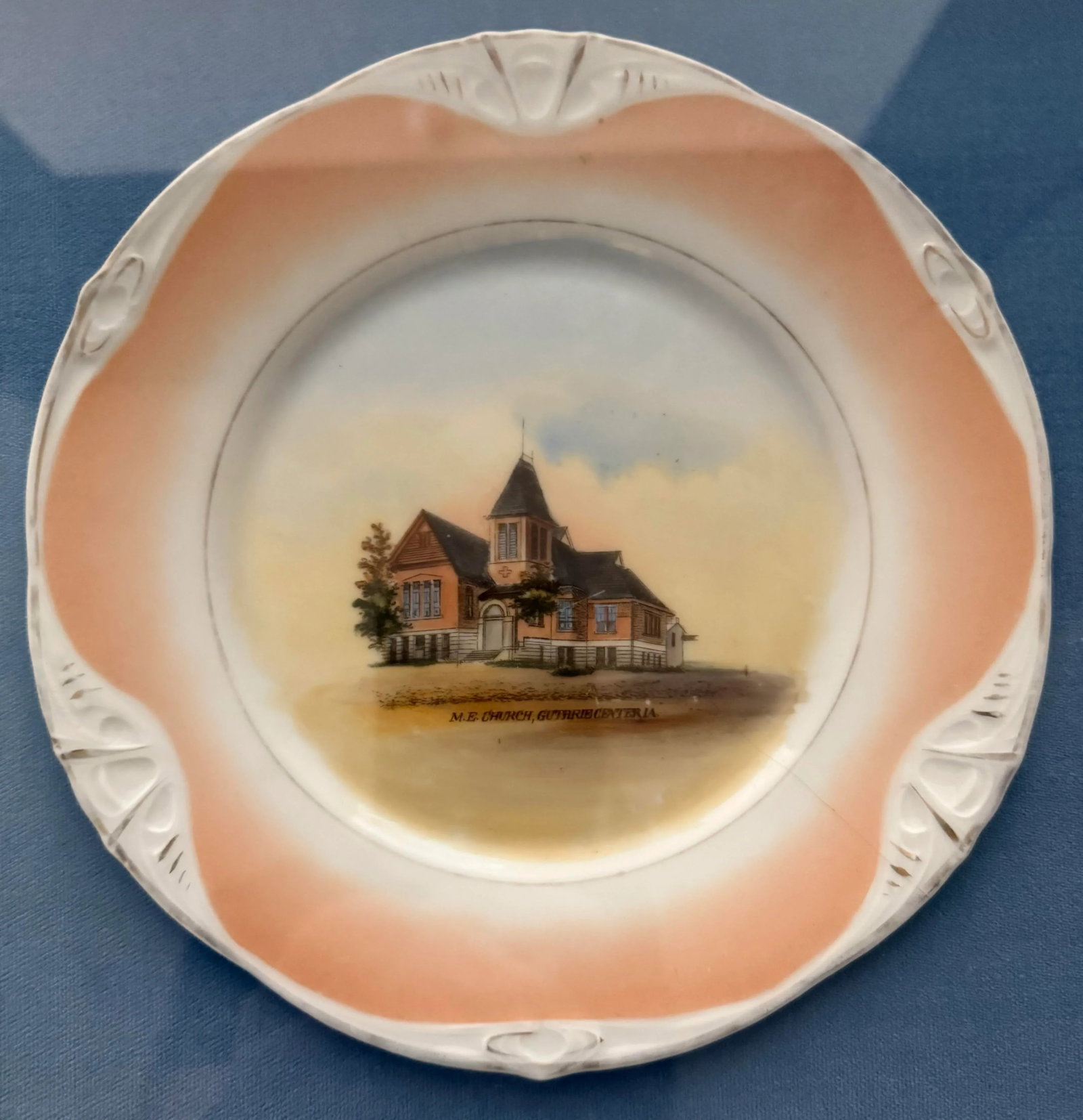 Framed Vintage Collector Plate - 7