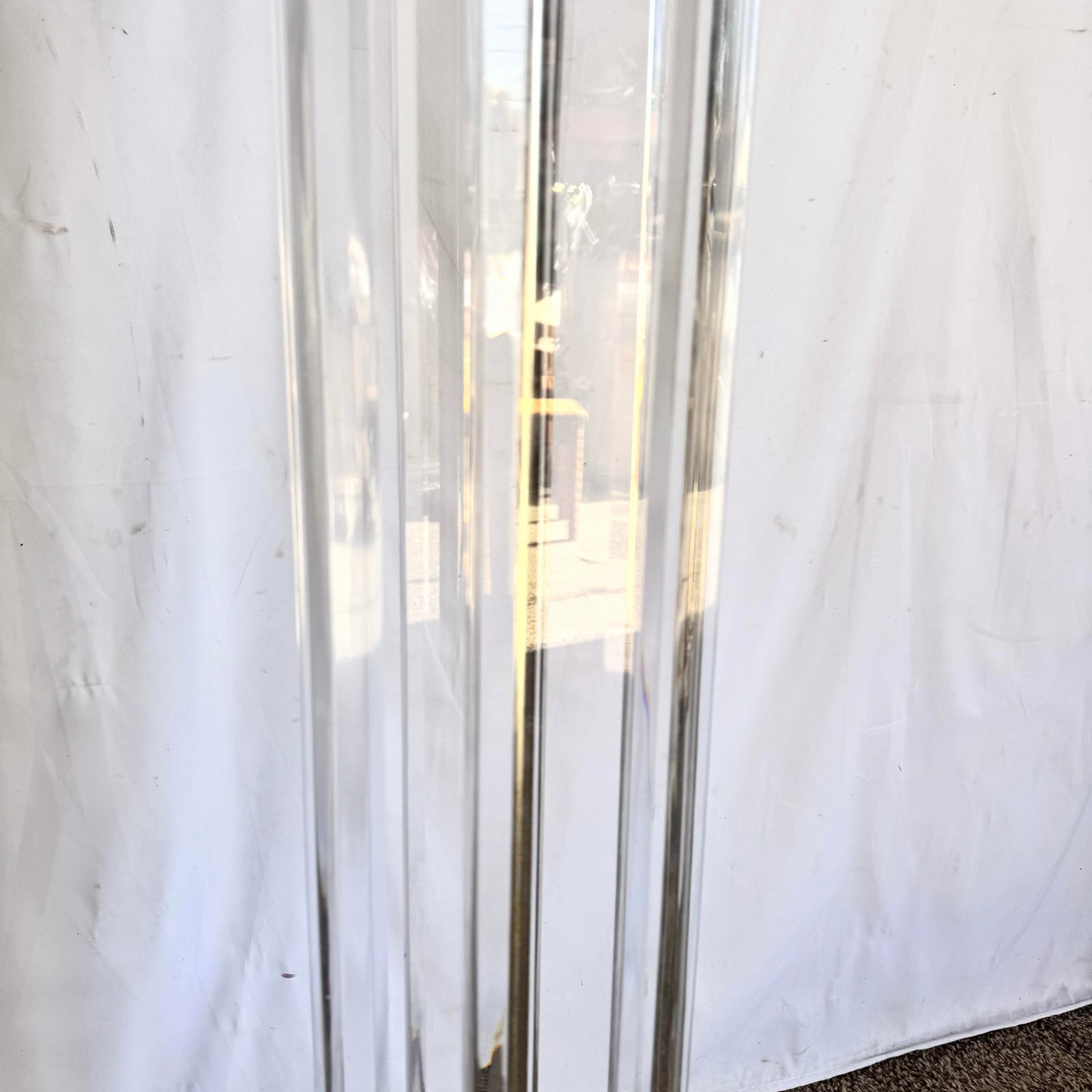 Vintage Mid Century Modern Lucite Floor Lamp - 4
