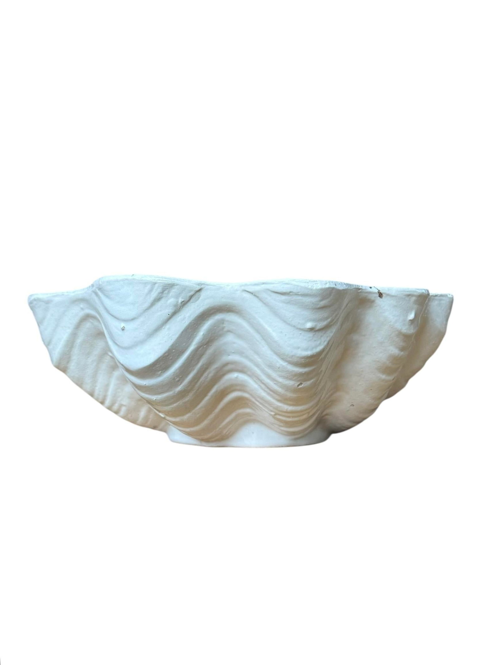 South Seas Stoneware Shell Bowl Planter - 7