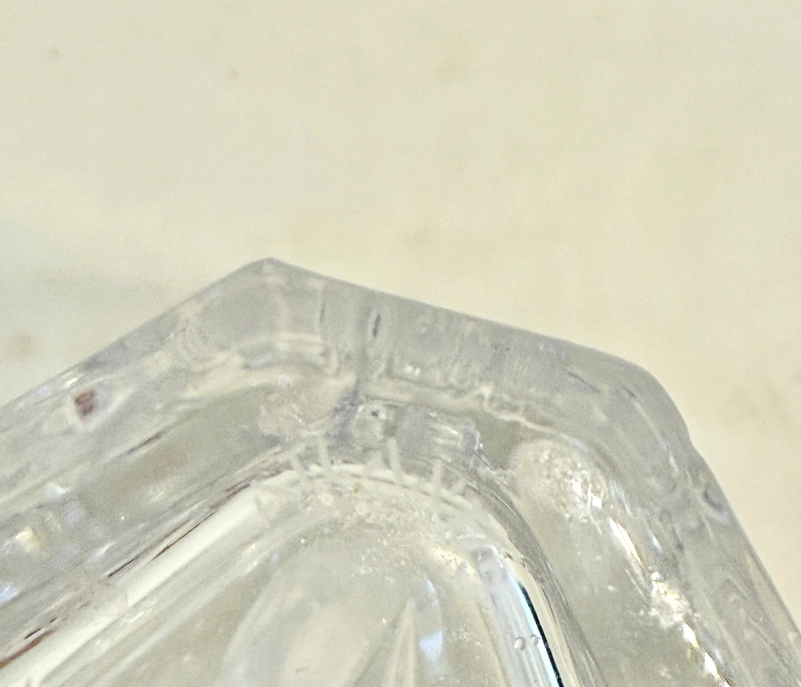 Vintage Atlantis Lead Crystal Decanter With Stopper, Signed - 8