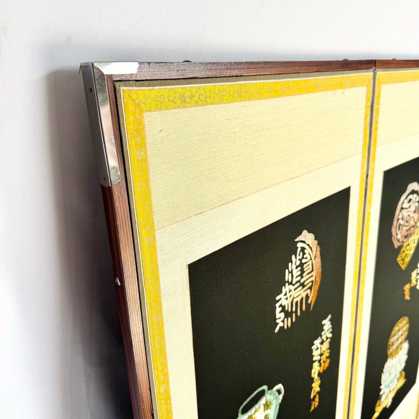 Vintage Chinese 6 Panel Screen/Room Divider - 5