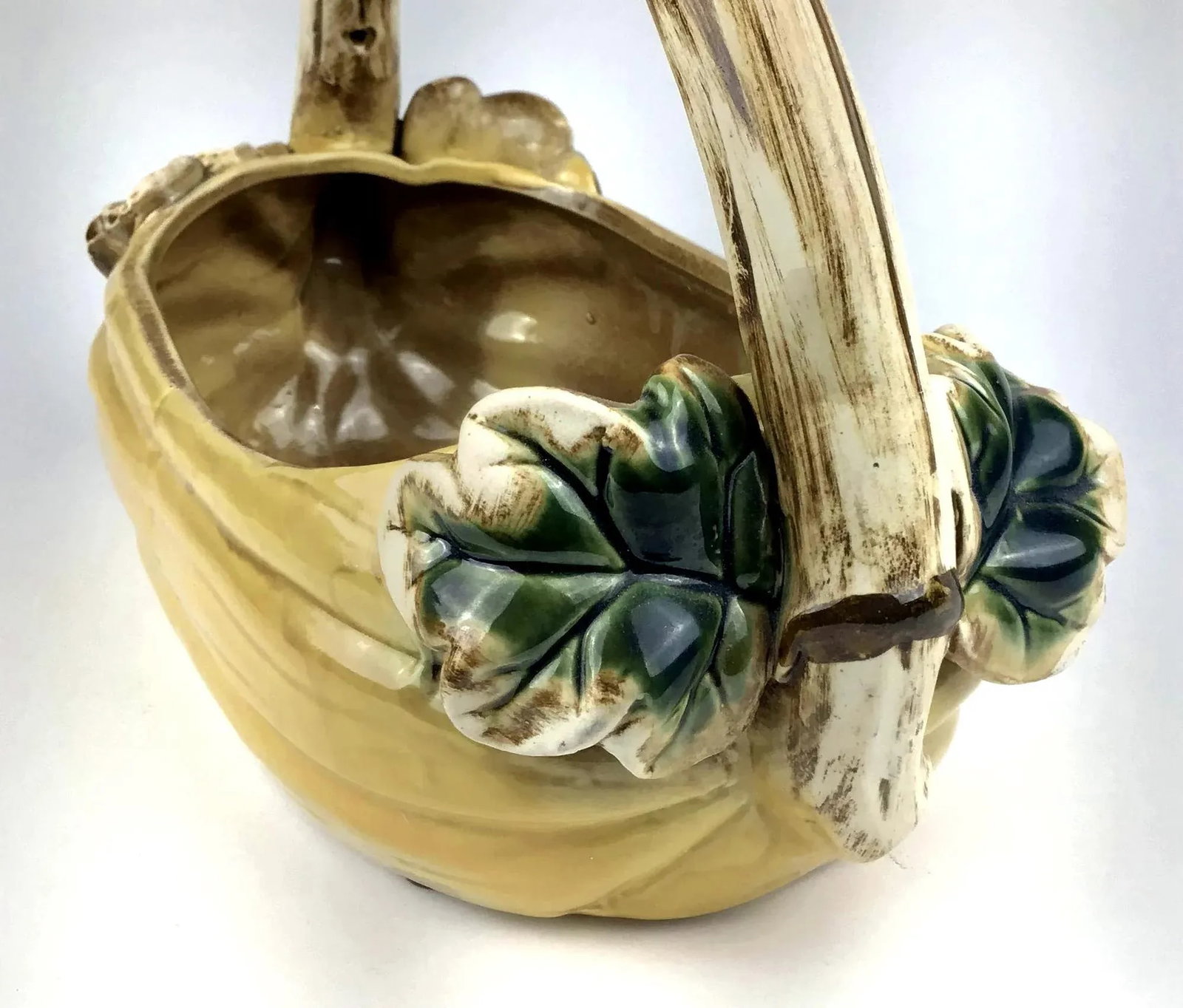 Vintage Studio Rustic Pottery Basket - 4
