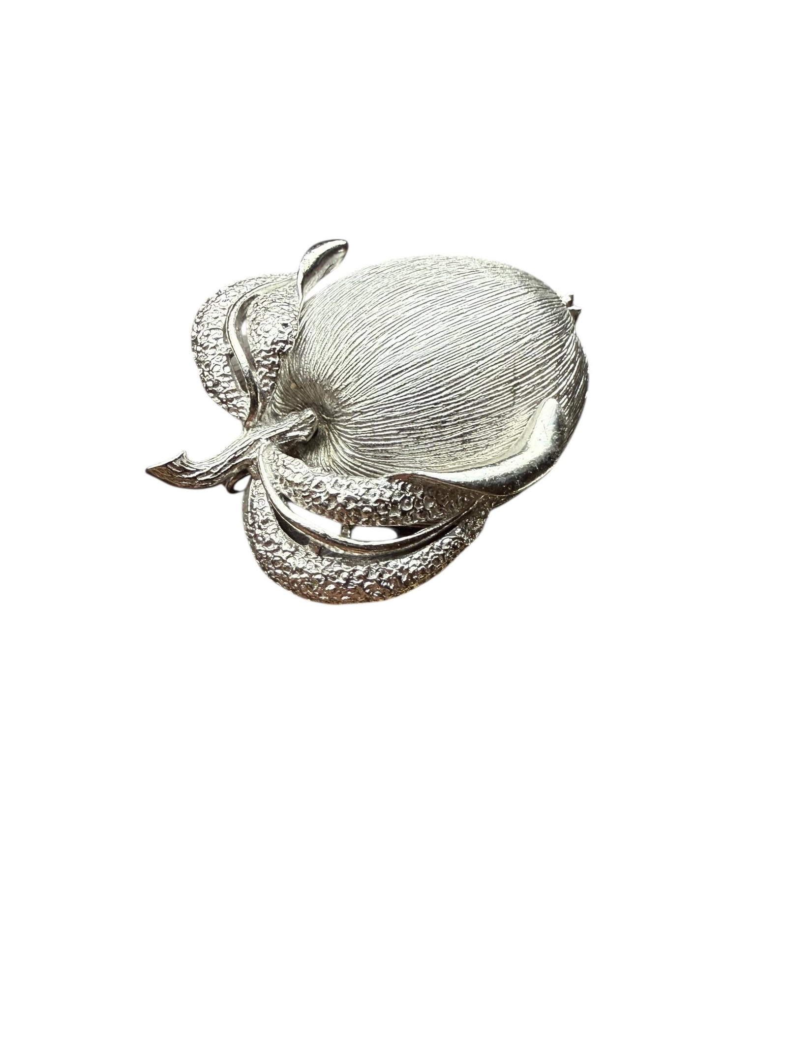 1960s Sarah Coventry Silver Brooch"Adam's Delight" Collection - 2