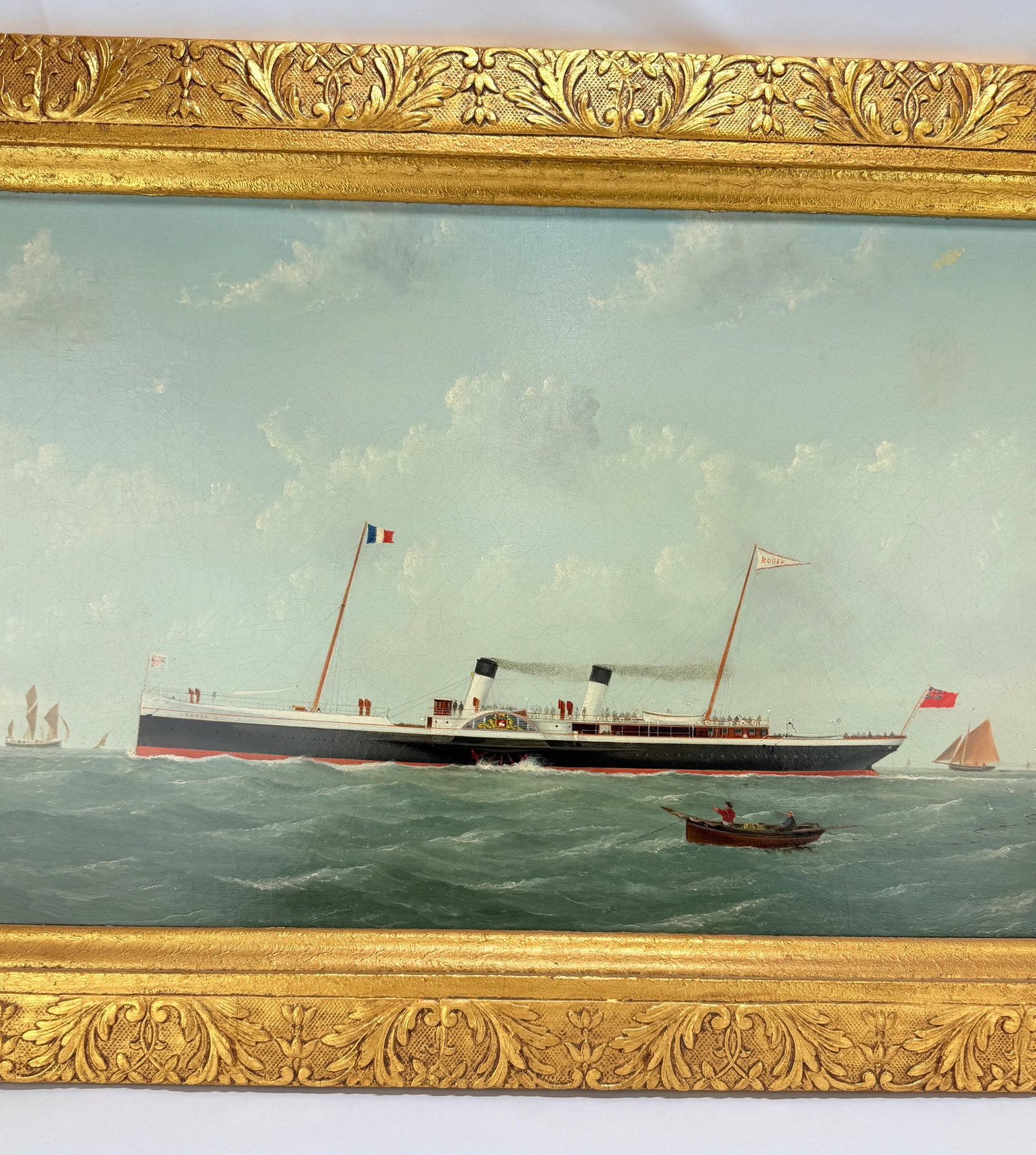 George Mears (British, Active 1860-1895) Portrait of the Steamship "Rouen", 1888 - 2