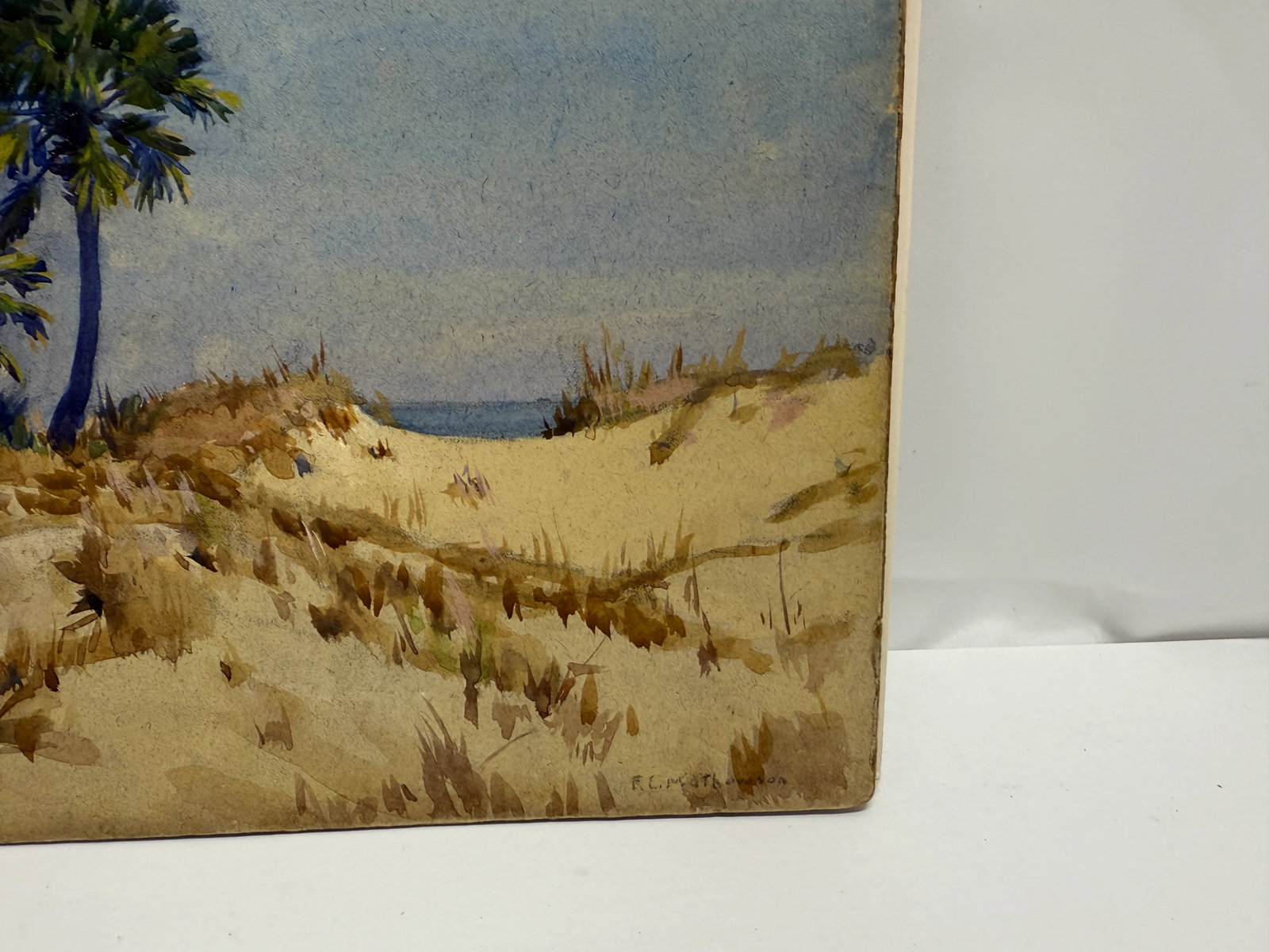 Frank C. Mathewson (American, 1862-1941) Dune Palmettos, Isle of Palms, 1920 - 2