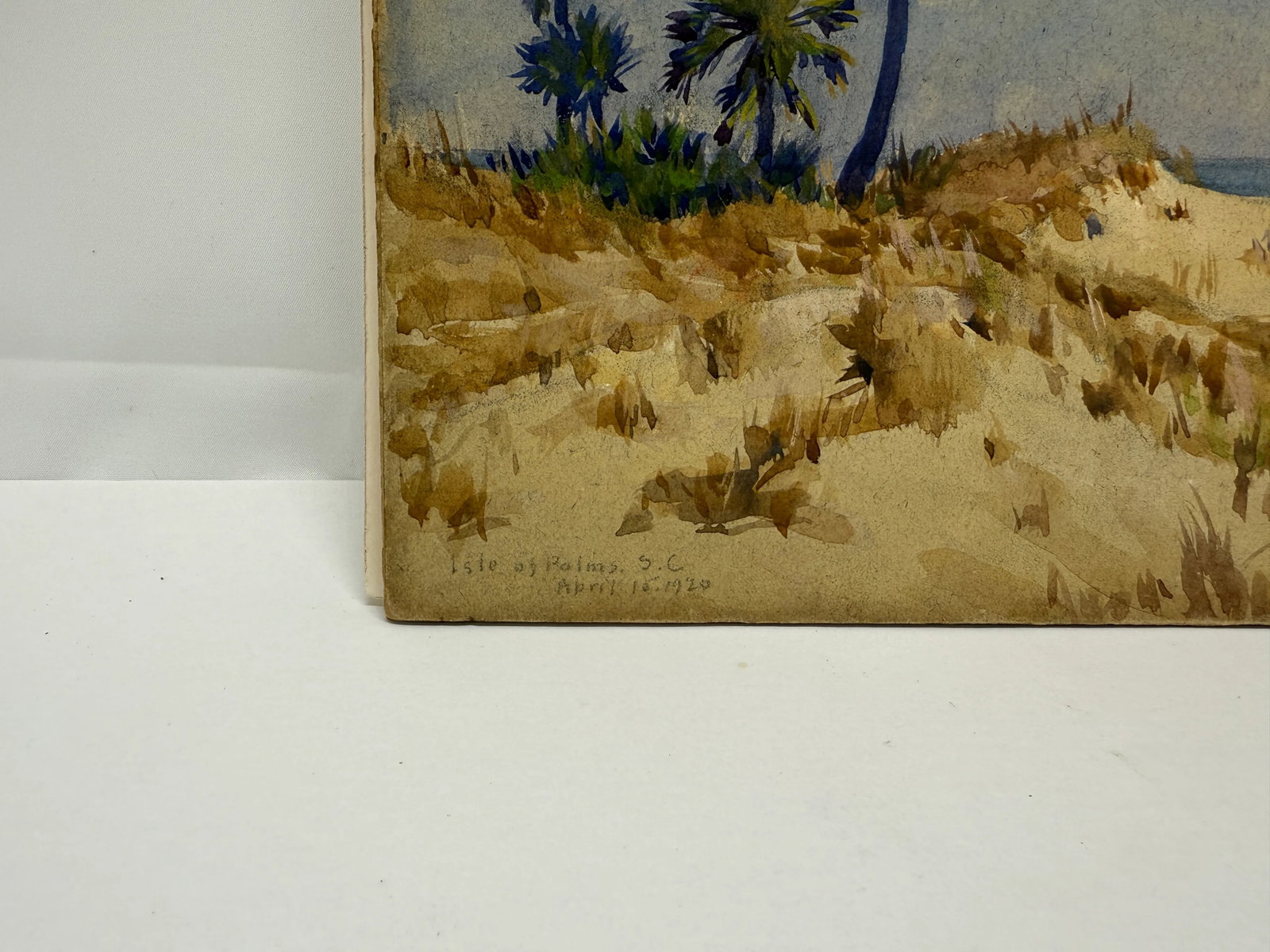 Frank C. Mathewson (American, 1862-1941) Dune Palmettos, Isle of Palms, 1920 - 6