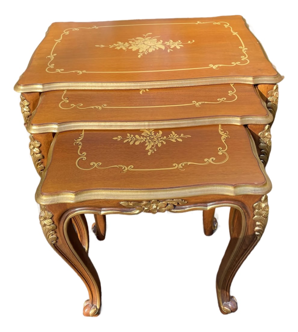 Meroni Francesco E Figli Vintage Nesting Tables (1 of 12)