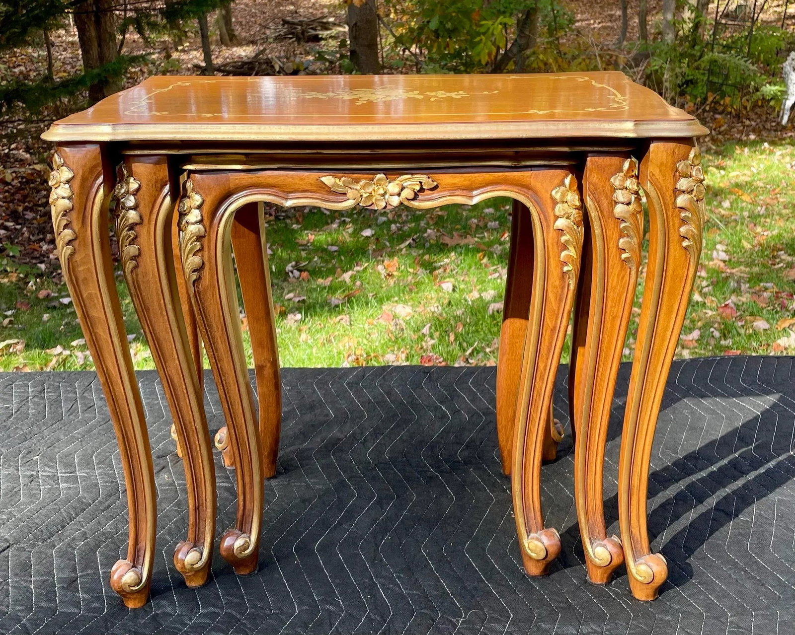 Meroni Francesco E Figli Vintage Nesting Tables - 4