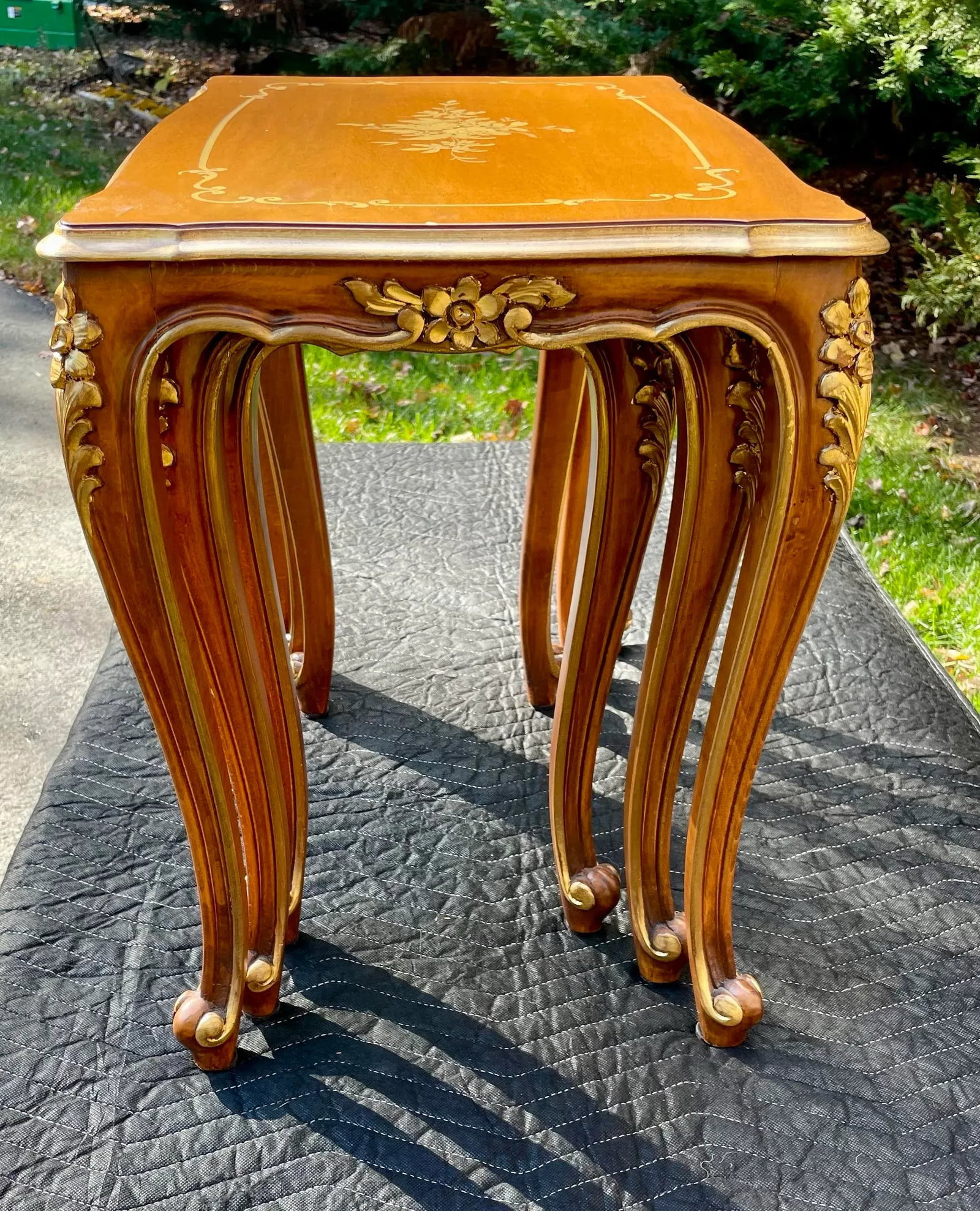 Meroni Francesco E Figli Vintage Nesting Tables - 6