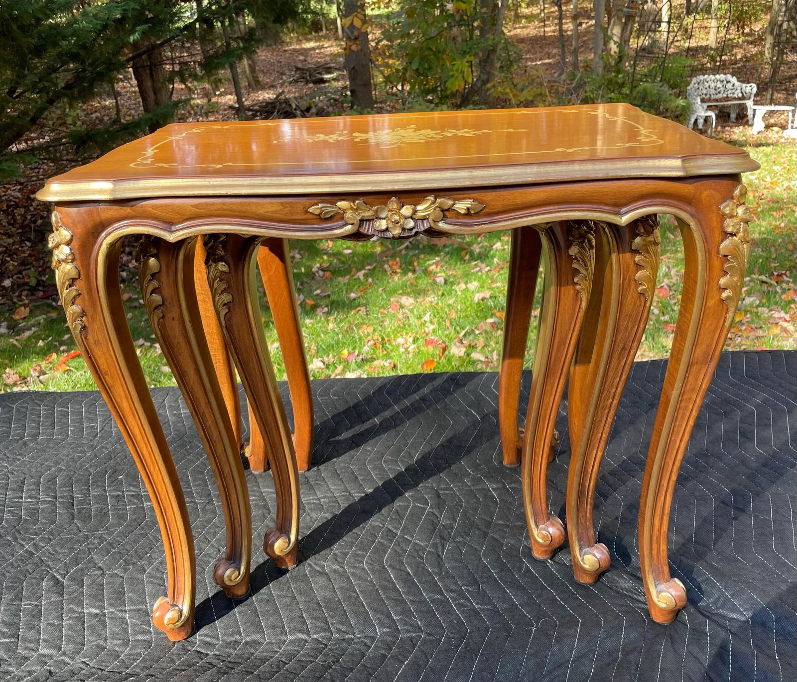 Meroni Francesco E Figli Vintage Nesting Tables - 7