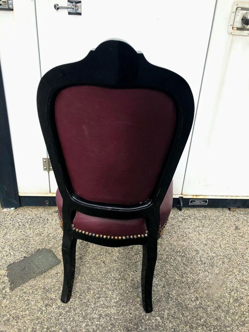 Andre Charles Boulle Style Accent Side Chair - 10