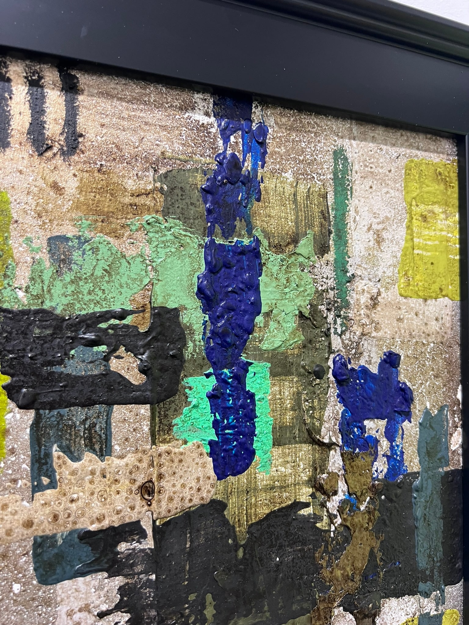 Moving Space No. 2 - Original Abstract Painting by J. Kent Martin - 7
