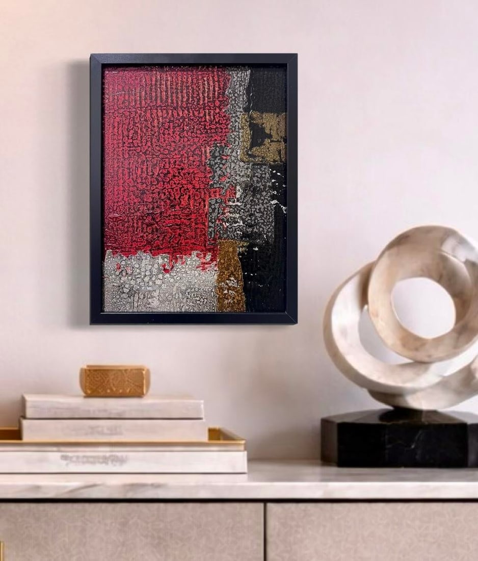 Tension No. 1 - Original Abstract Painting by J. Kent Martin - 2