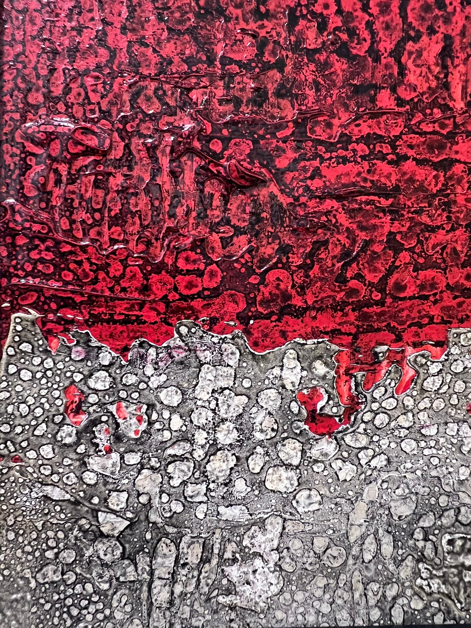 Tension No. 1 - Original Abstract Painting by J. Kent Martin - 5
