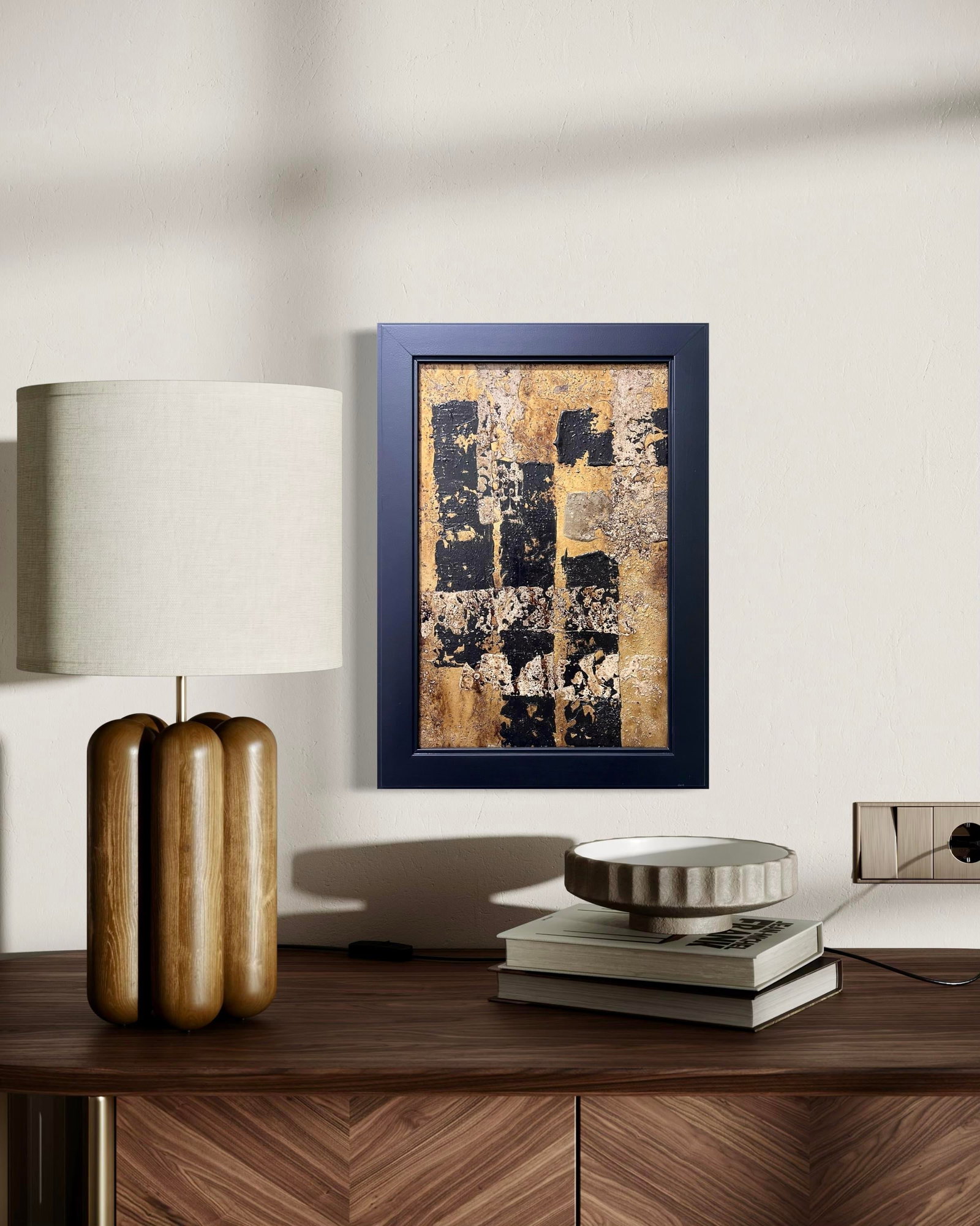 Apprehensive No. 1 - Original Abstract Painting by J. Kent Martin - 2