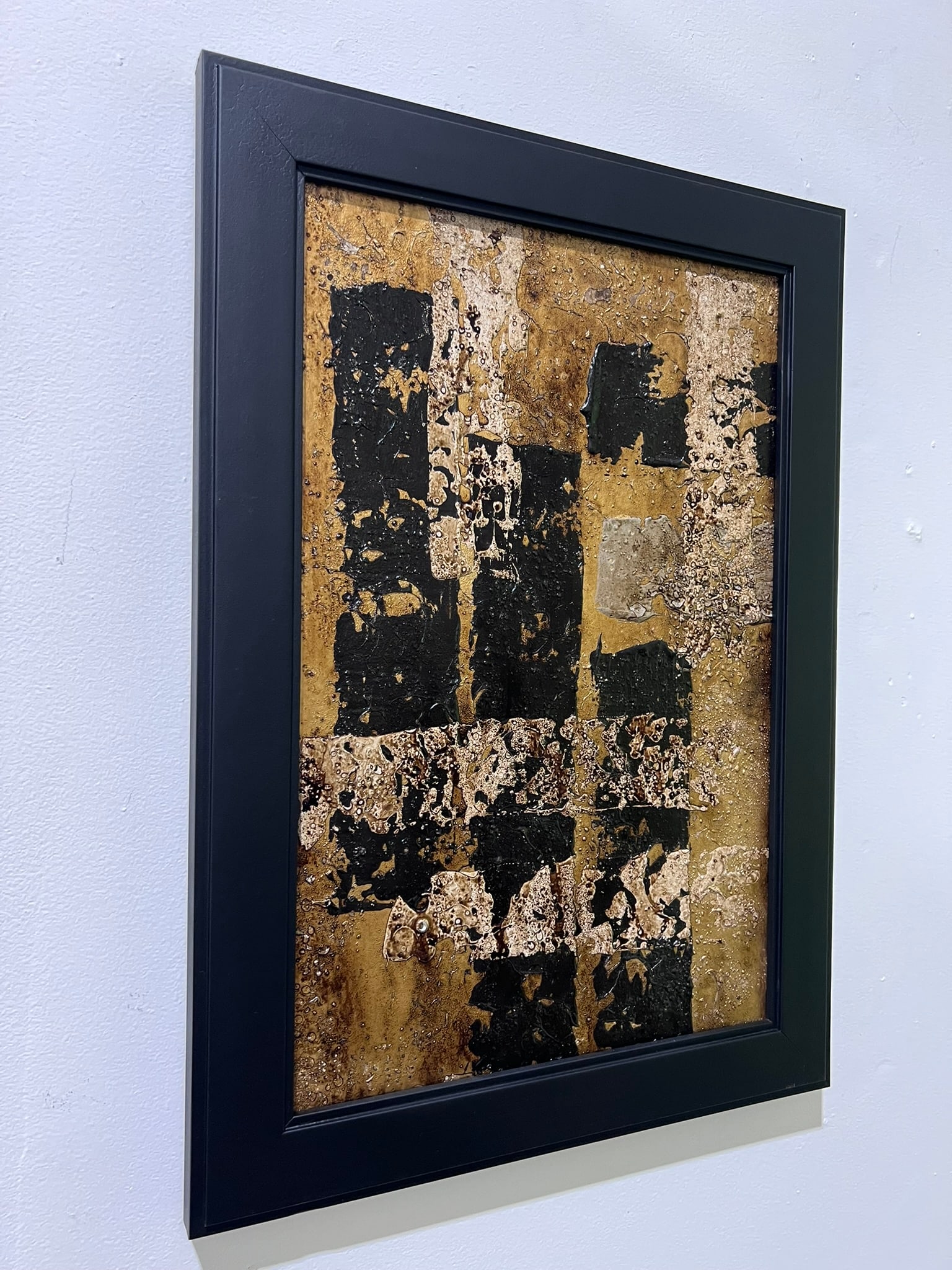 Apprehensive No. 1 - Original Abstract Painting by J. Kent Martin - 3