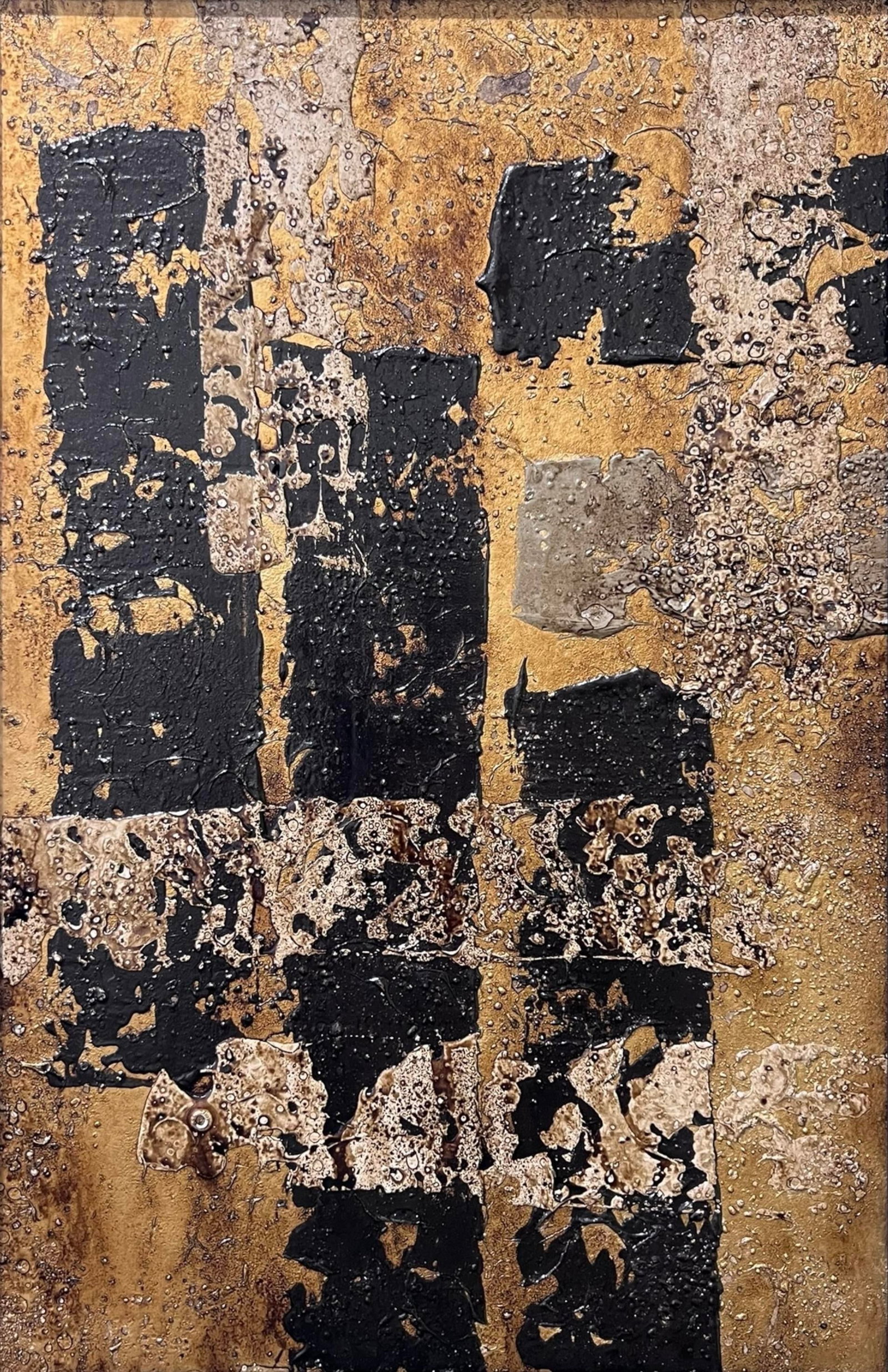 Apprehensive No. 1 - Original Abstract Painting by J. Kent Martin - 4