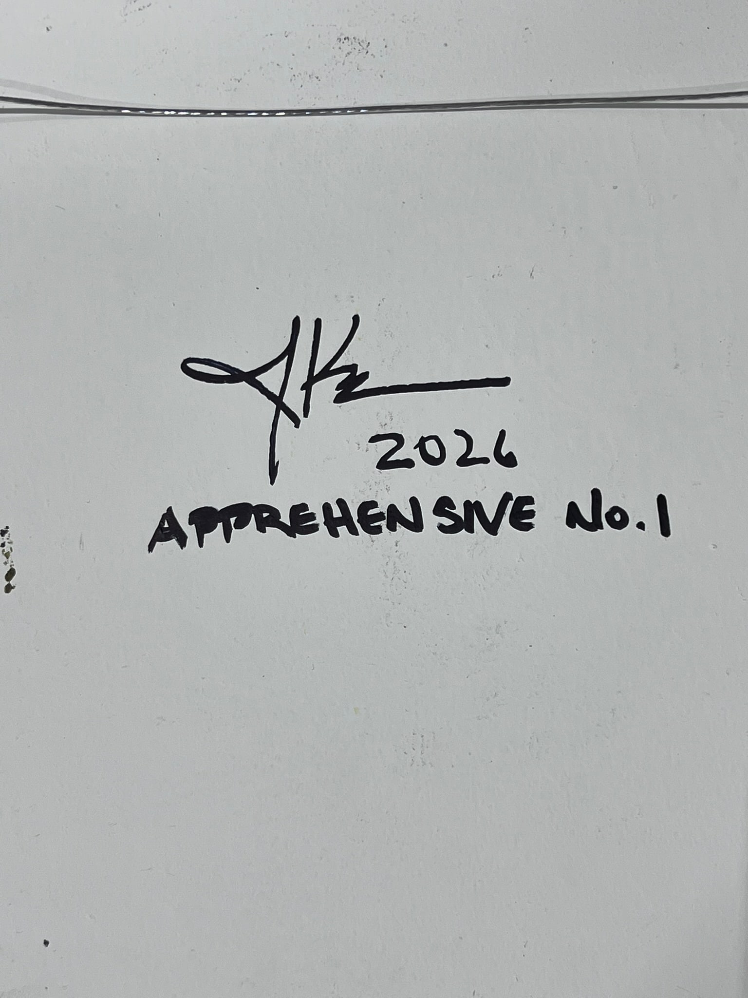 Apprehensive No. 1 - Original Abstract Painting by J. Kent Martin - 9