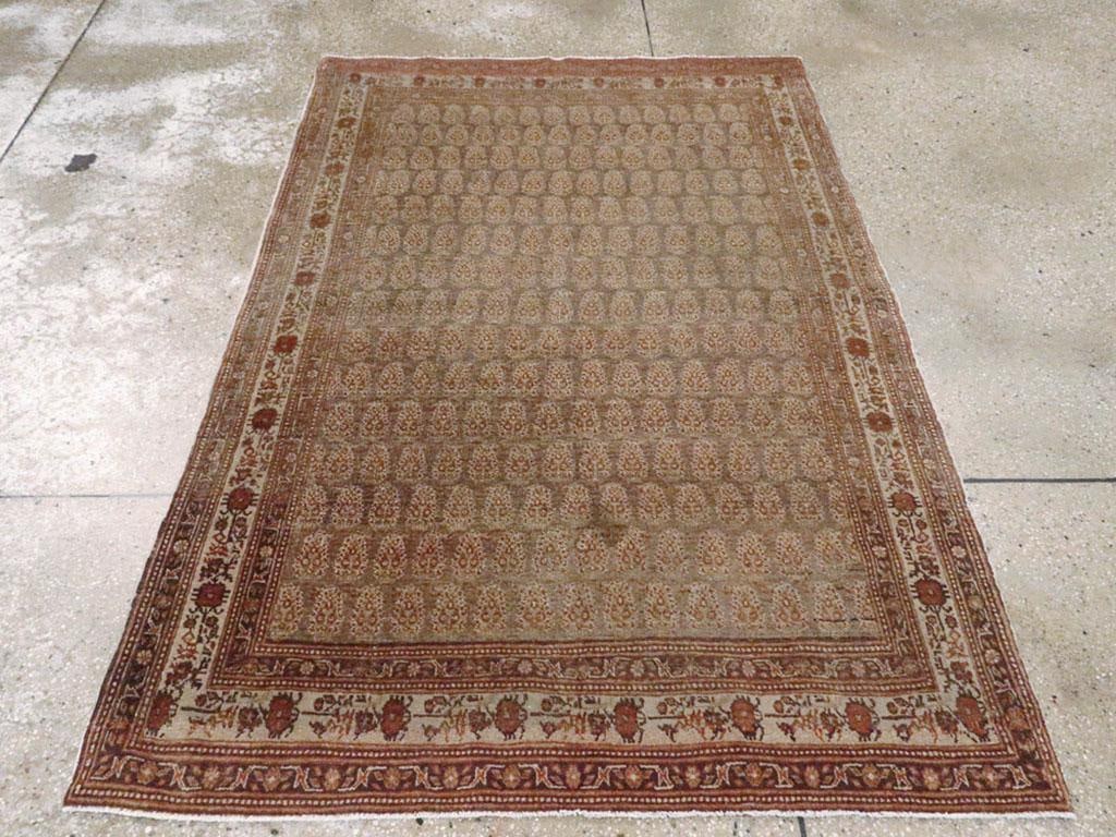 Galerie Shabab Collection Early 20th Century Persian Tabriz Hagi Jalili Rug - 2
