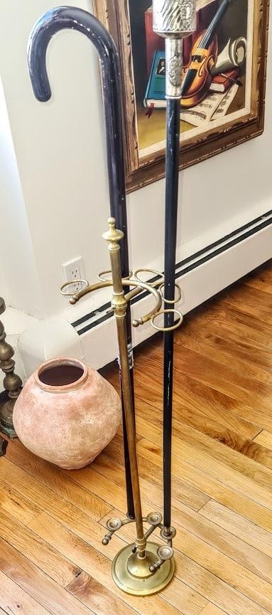 Rare Antique Edwardian Umbrella-Cane Stand Early 1900 - 3