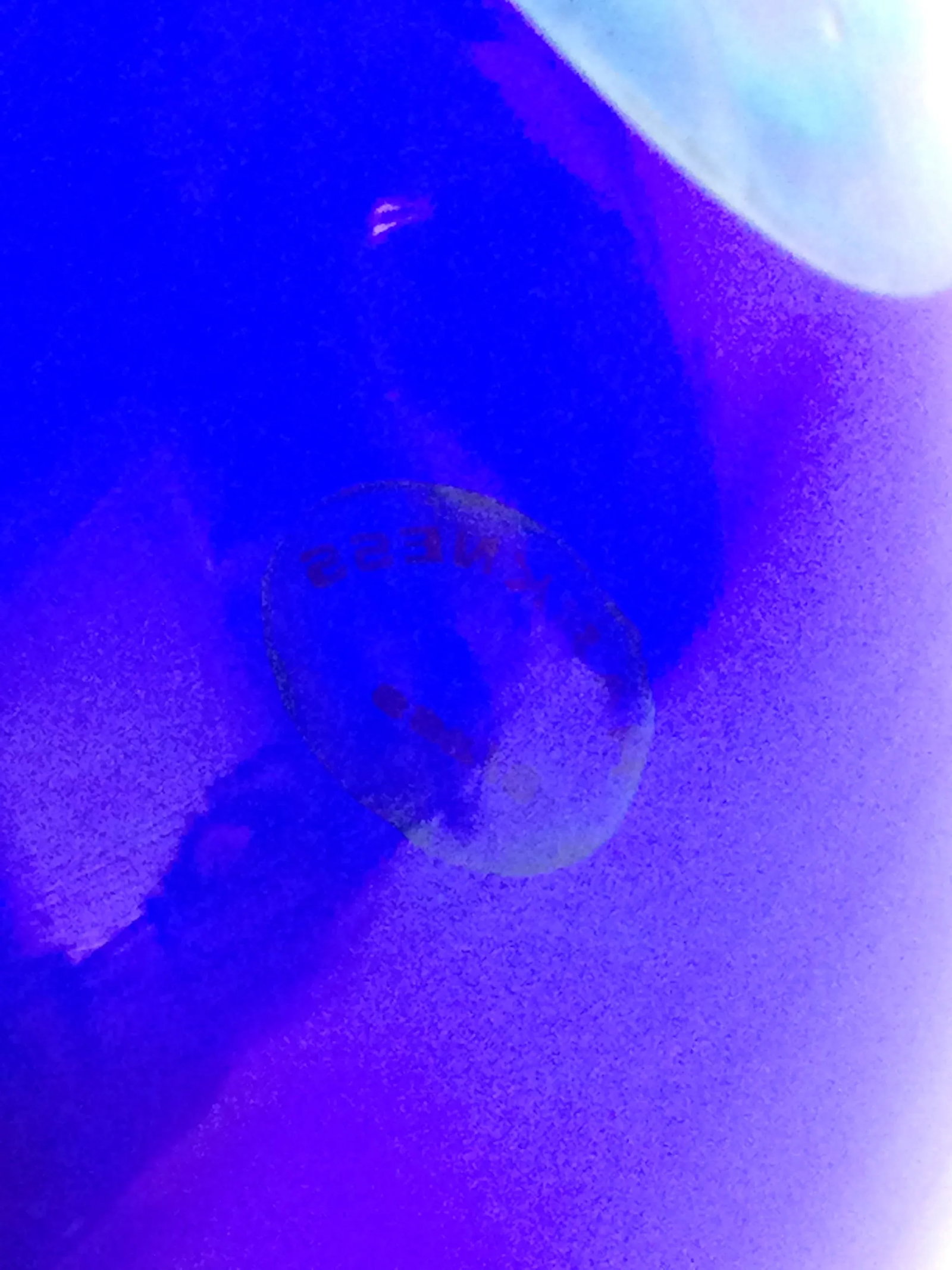 1970's Harkness Hand Blown Cobalt Blue Glass Vase - 4