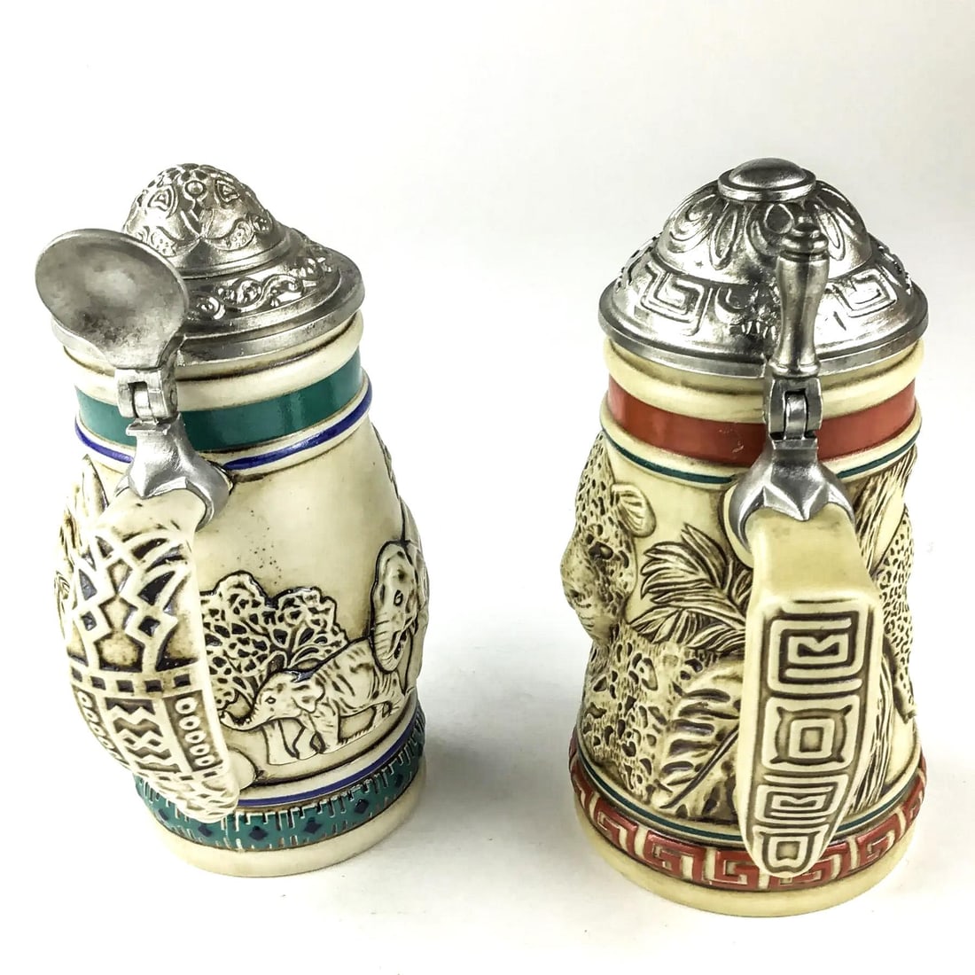 Ceramarte Brazil Beer Steins by Avon - A Pair - 10