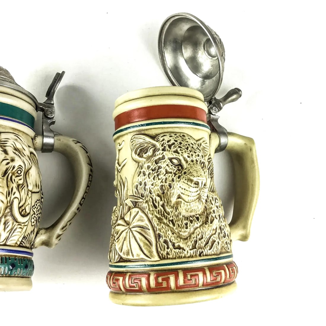 Ceramarte Brazil Beer Steins by Avon - A Pair - 9