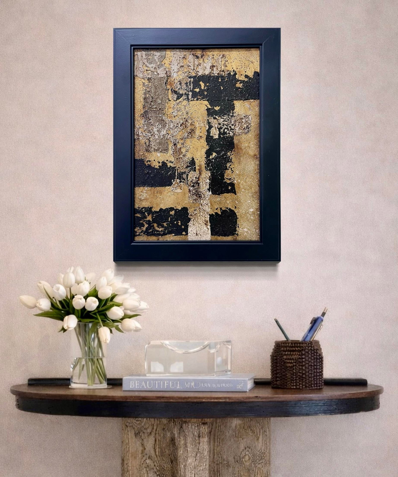 Apprehensive No. 2 - Original Abstract Painting by J. Kent Martin - 2