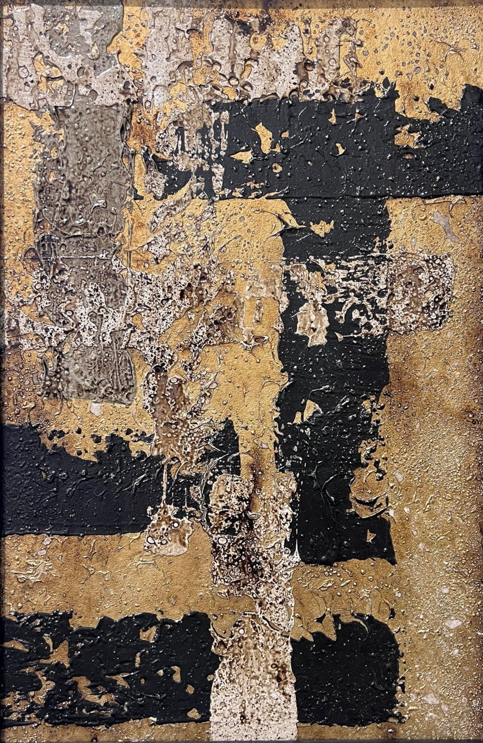 Apprehensive No. 2 - Original Abstract Painting by J. Kent Martin - 5