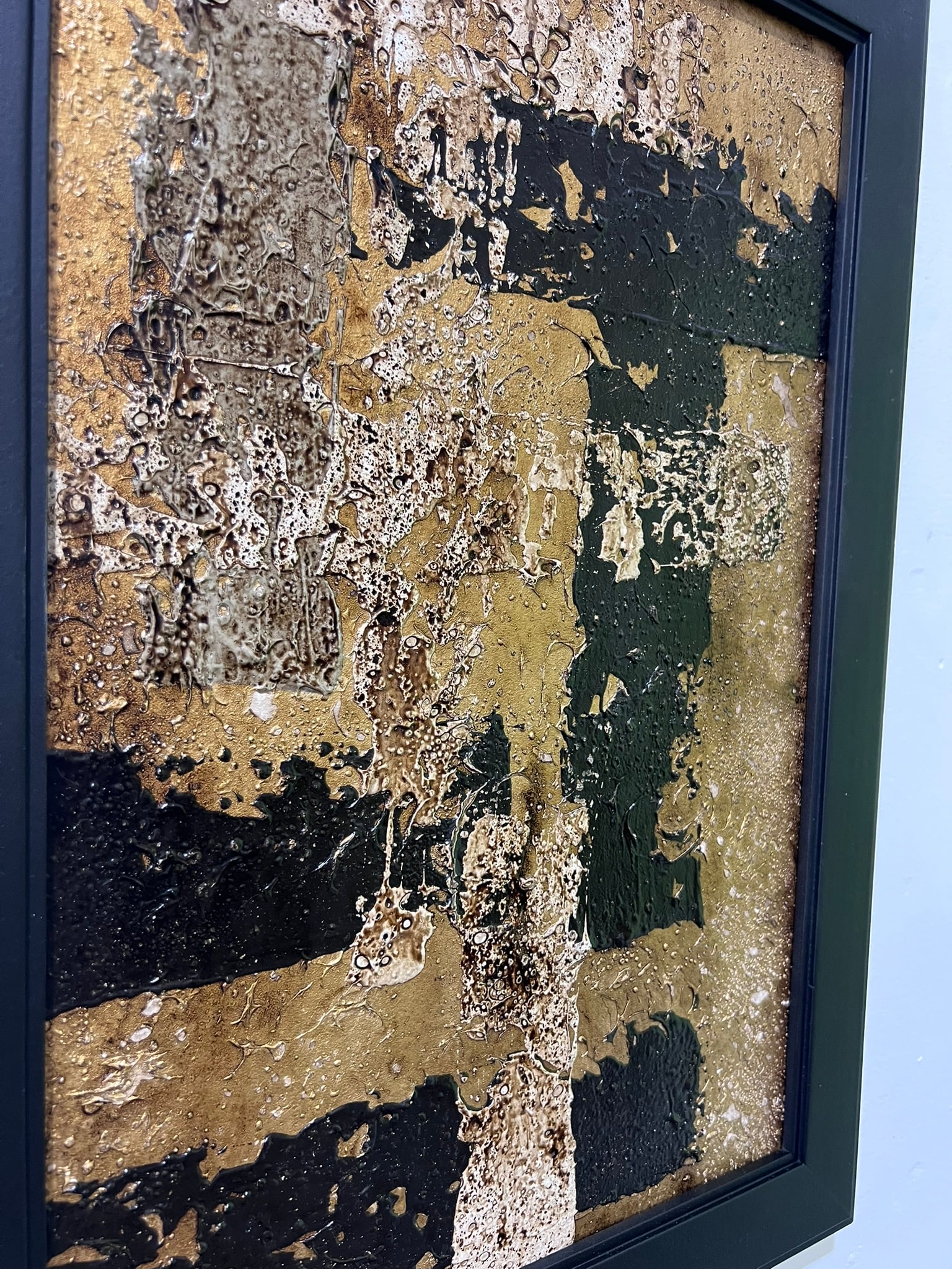 Apprehensive No. 2 - Original Abstract Painting by J. Kent Martin - 7