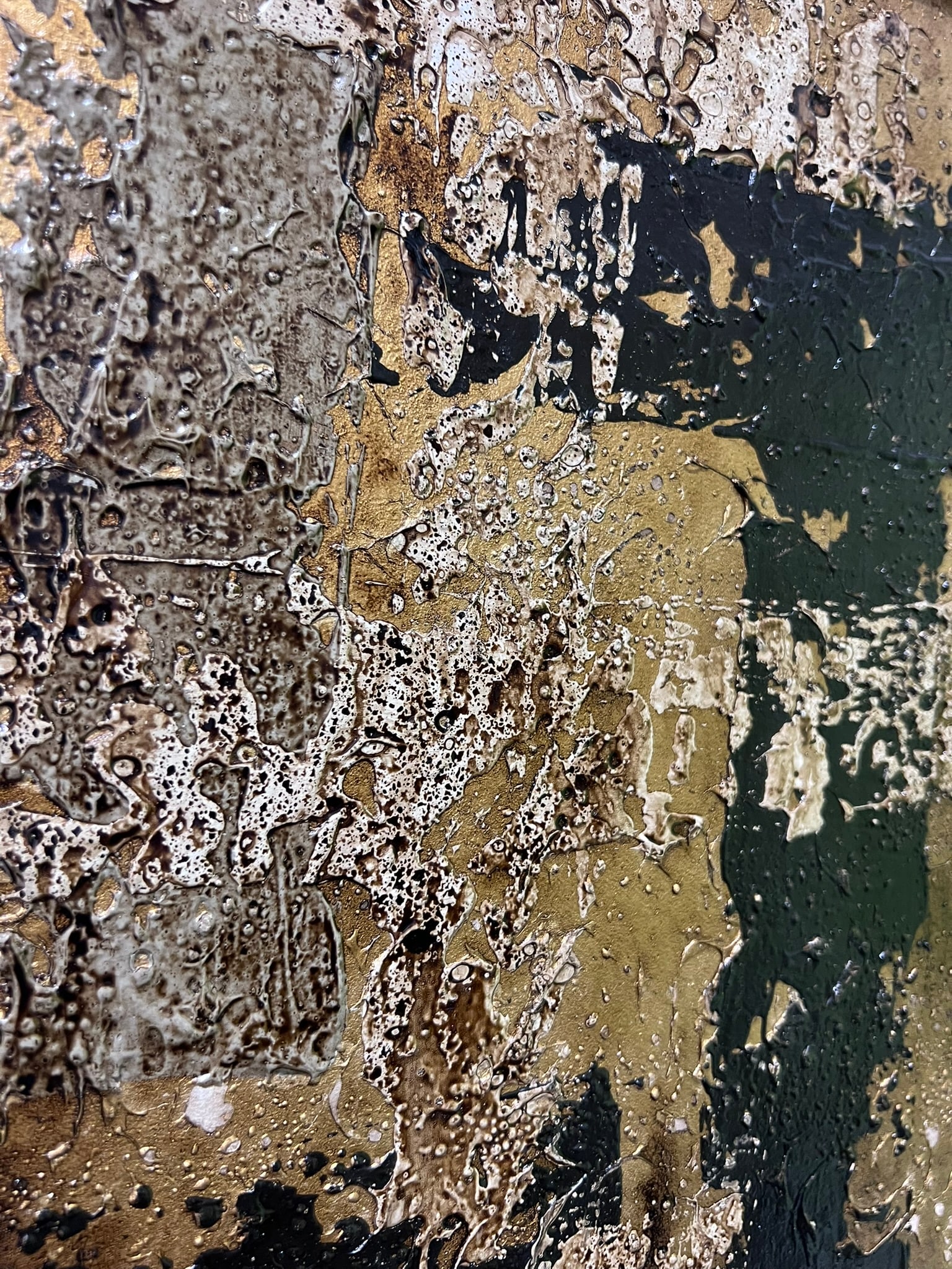 Apprehensive No. 2 - Original Abstract Painting by J. Kent Martin - 8