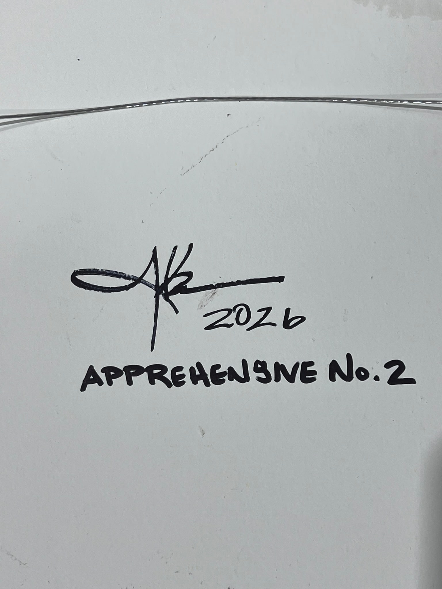 Apprehensive No. 2 - Original Abstract Painting by J. Kent Martin - 9
