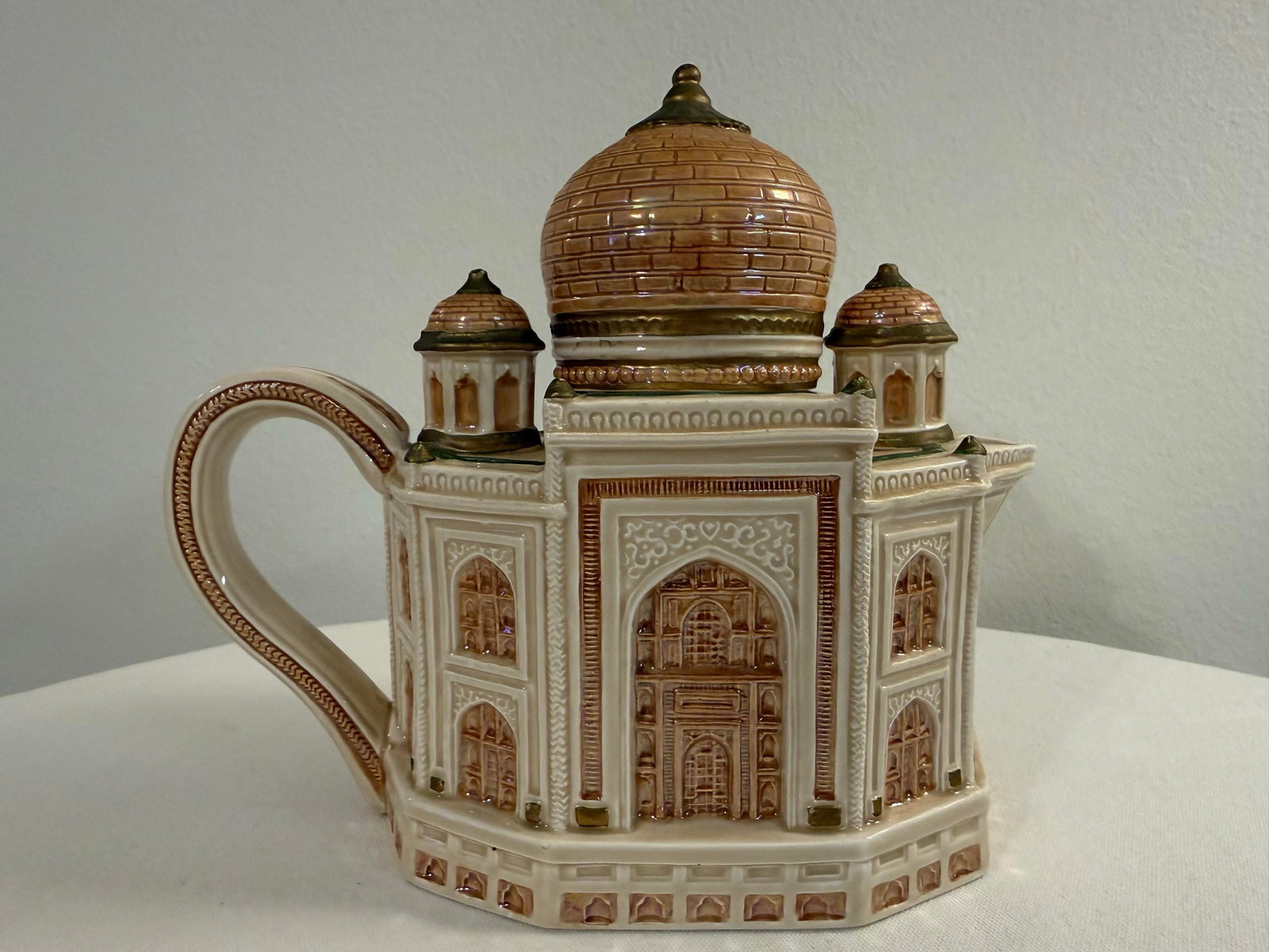 1990s Fitz & Floyd- The Taj Mahal Teapot, Part of the Famous Landmarks Around the World / Special Te - 10
