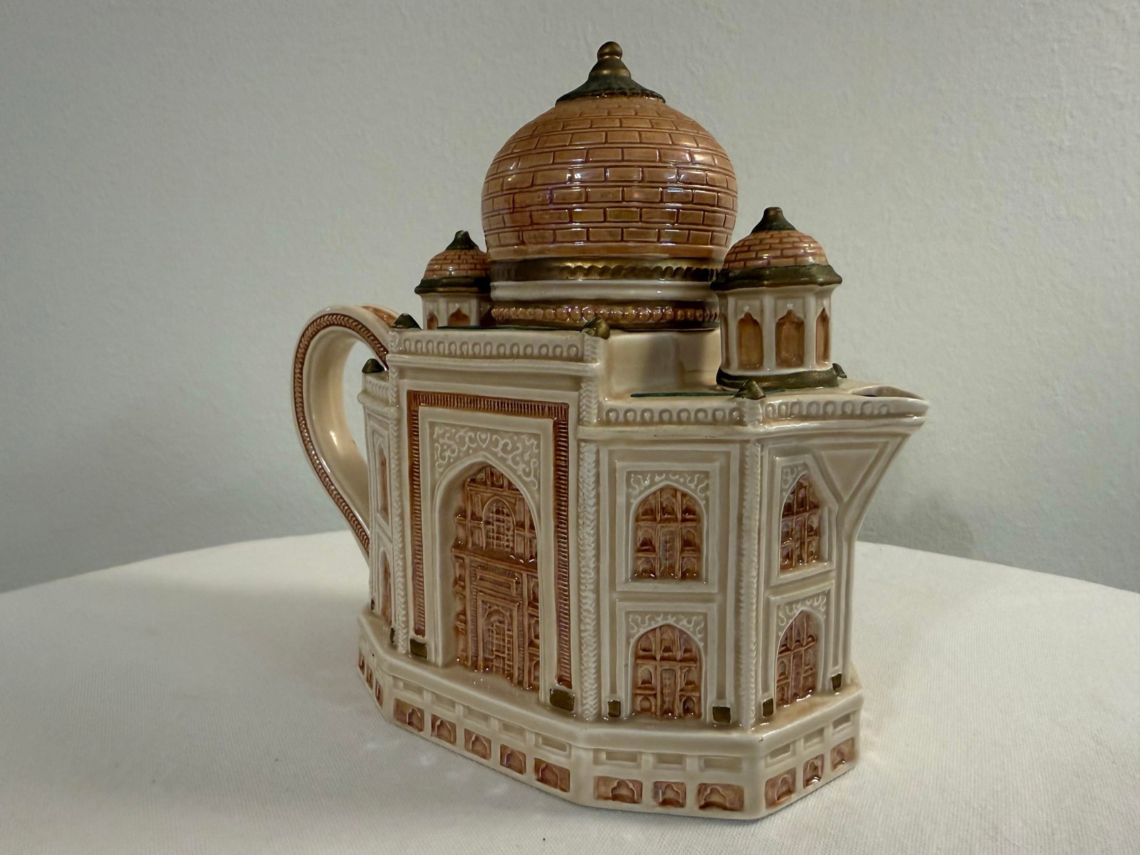 1990s Fitz & Floyd- The Taj Mahal Teapot, Part of the Famous Landmarks Around the World / Special Te - 6