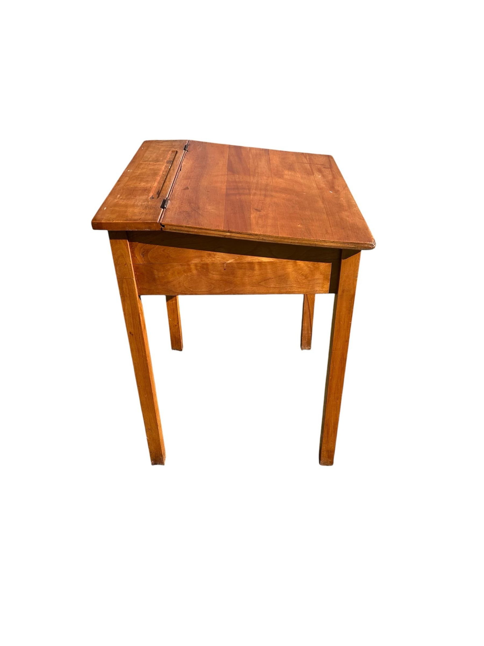 Antique Teachers School Desk - 2