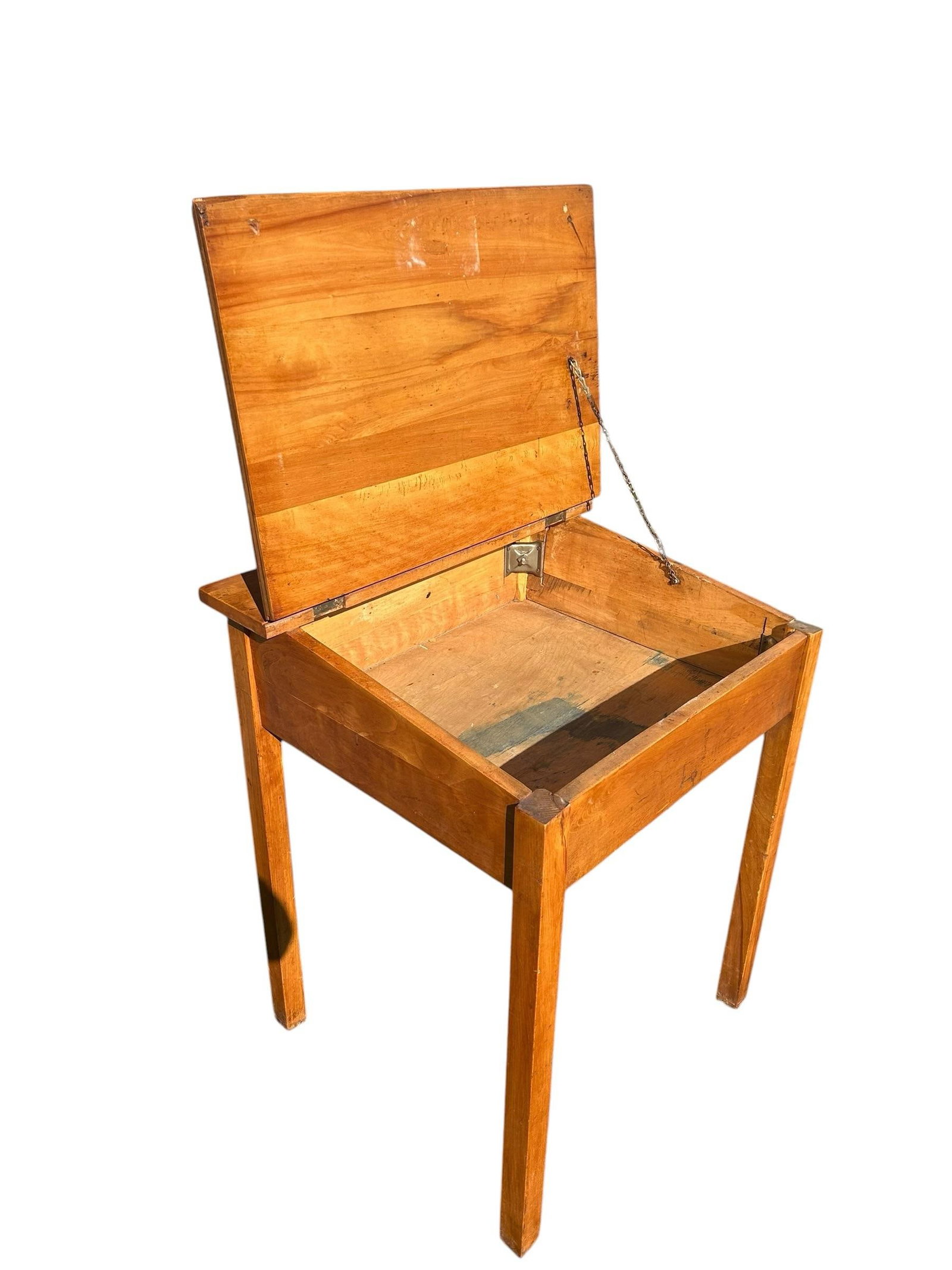 Antique Teachers School Desk - 4