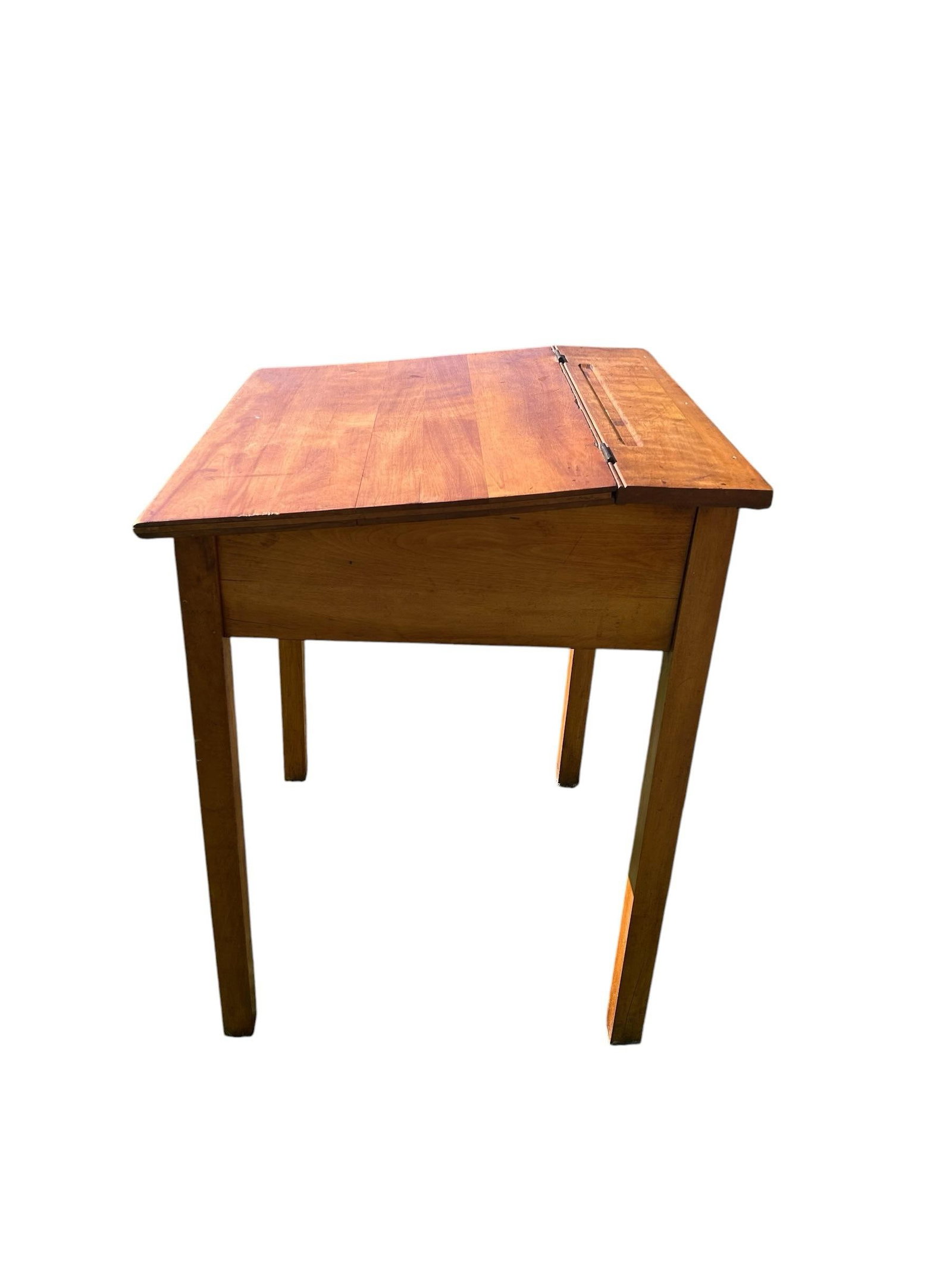 Antique Teachers School Desk - 6