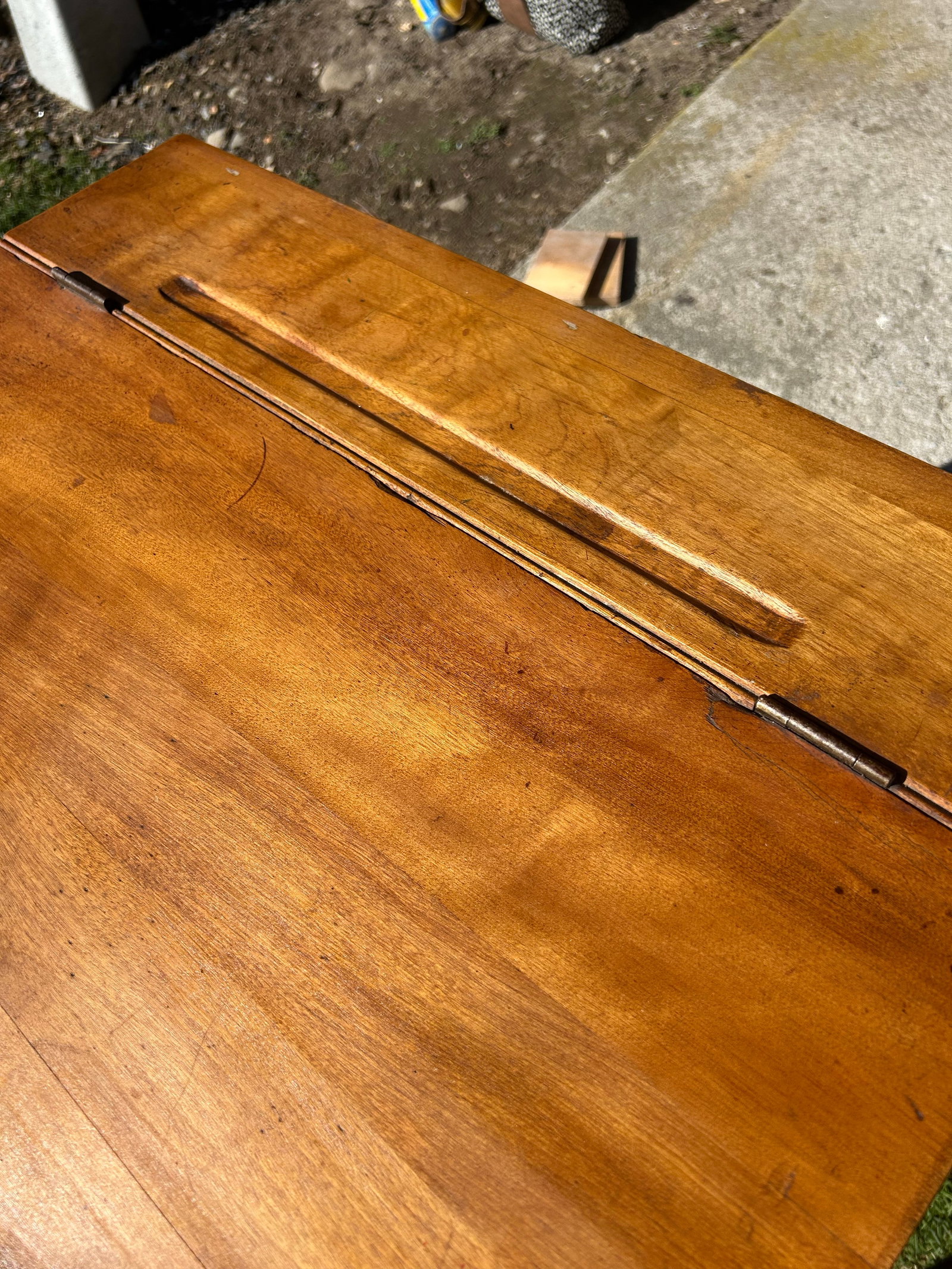 Antique Teachers School Desk - 9