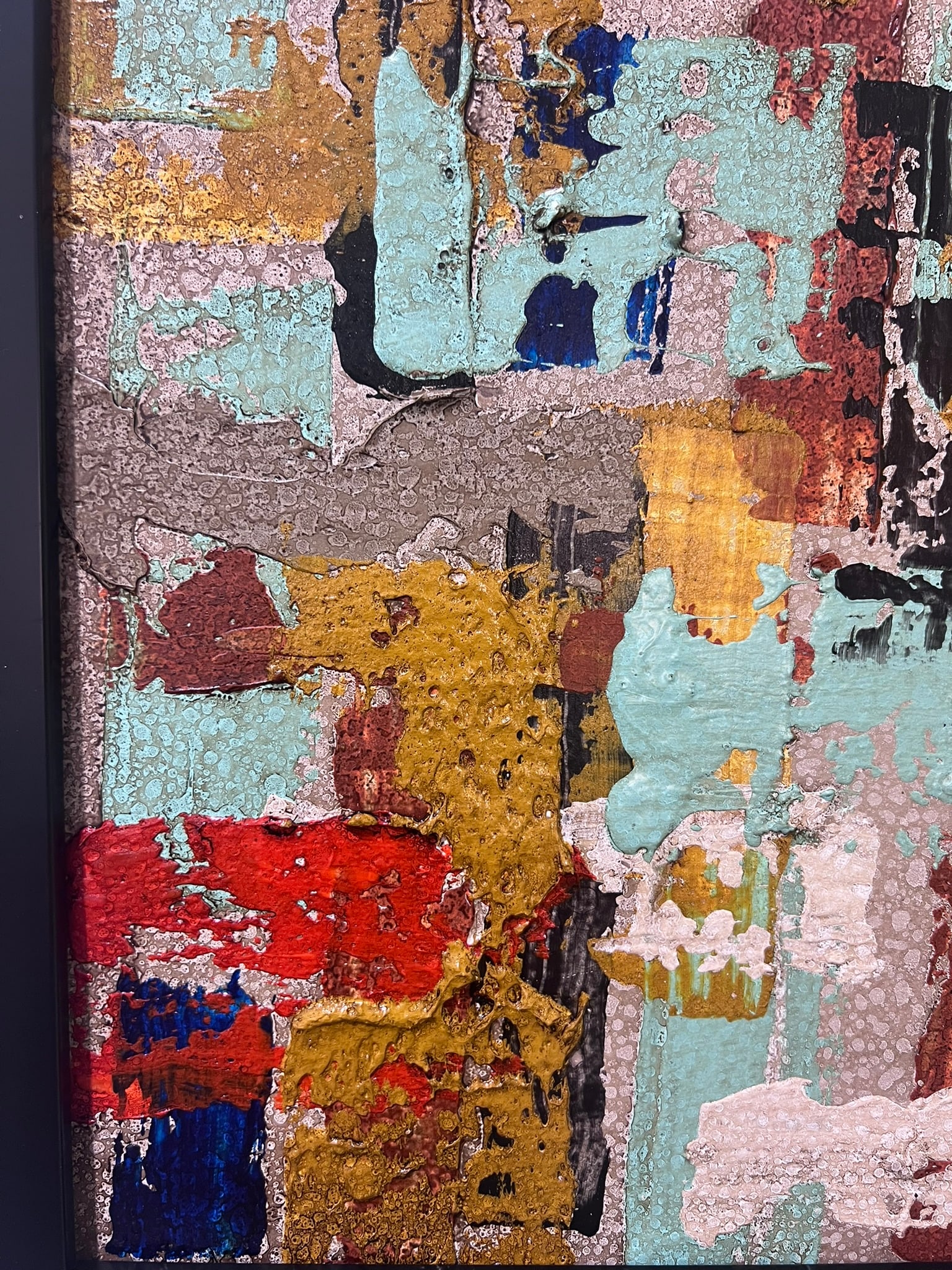 Community - Original Abstract Painting by J. Kent Martin - 10