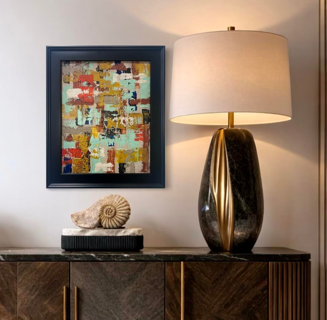 Community - Original Abstract Painting by J. Kent Martin - 2