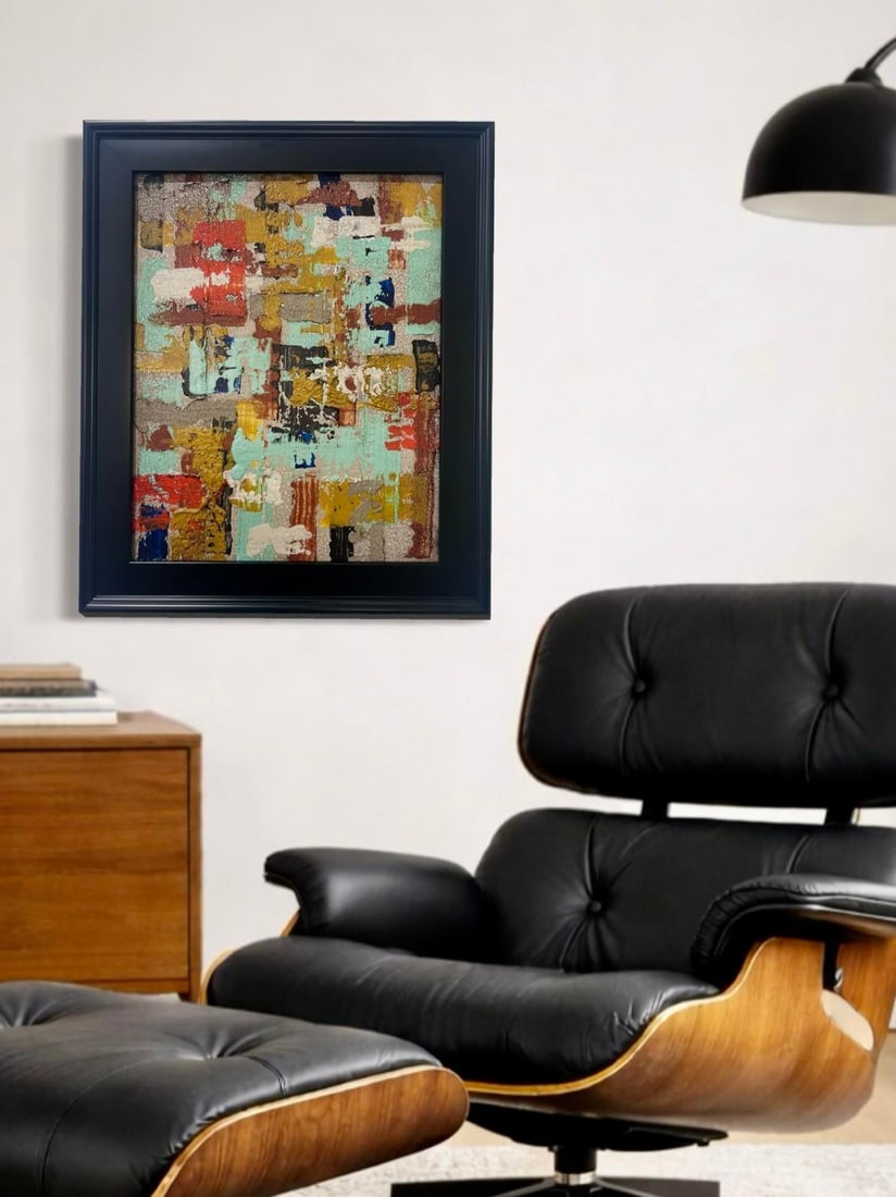 Community - Original Abstract Painting by J. Kent Martin - 3