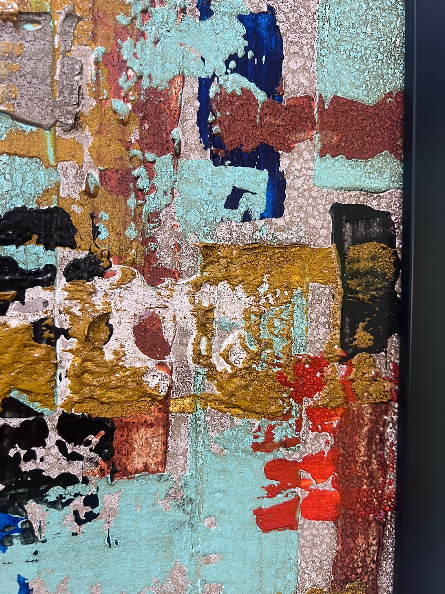 Community - Original Abstract Painting by J. Kent Martin - 6
