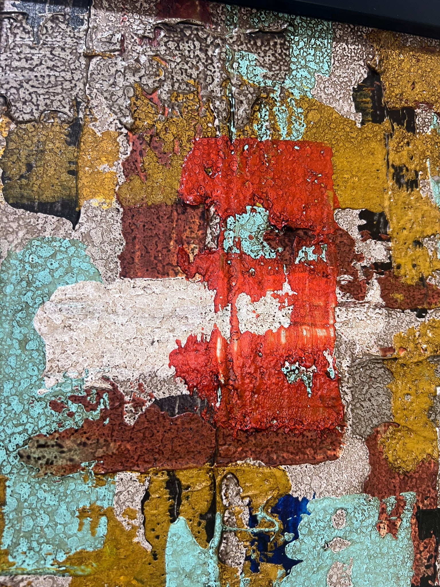 Community - Original Abstract Painting by J. Kent Martin - 7