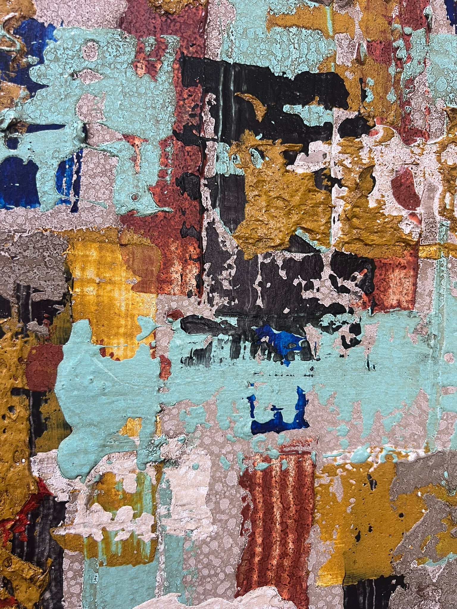 Community - Original Abstract Painting by J. Kent Martin - 8