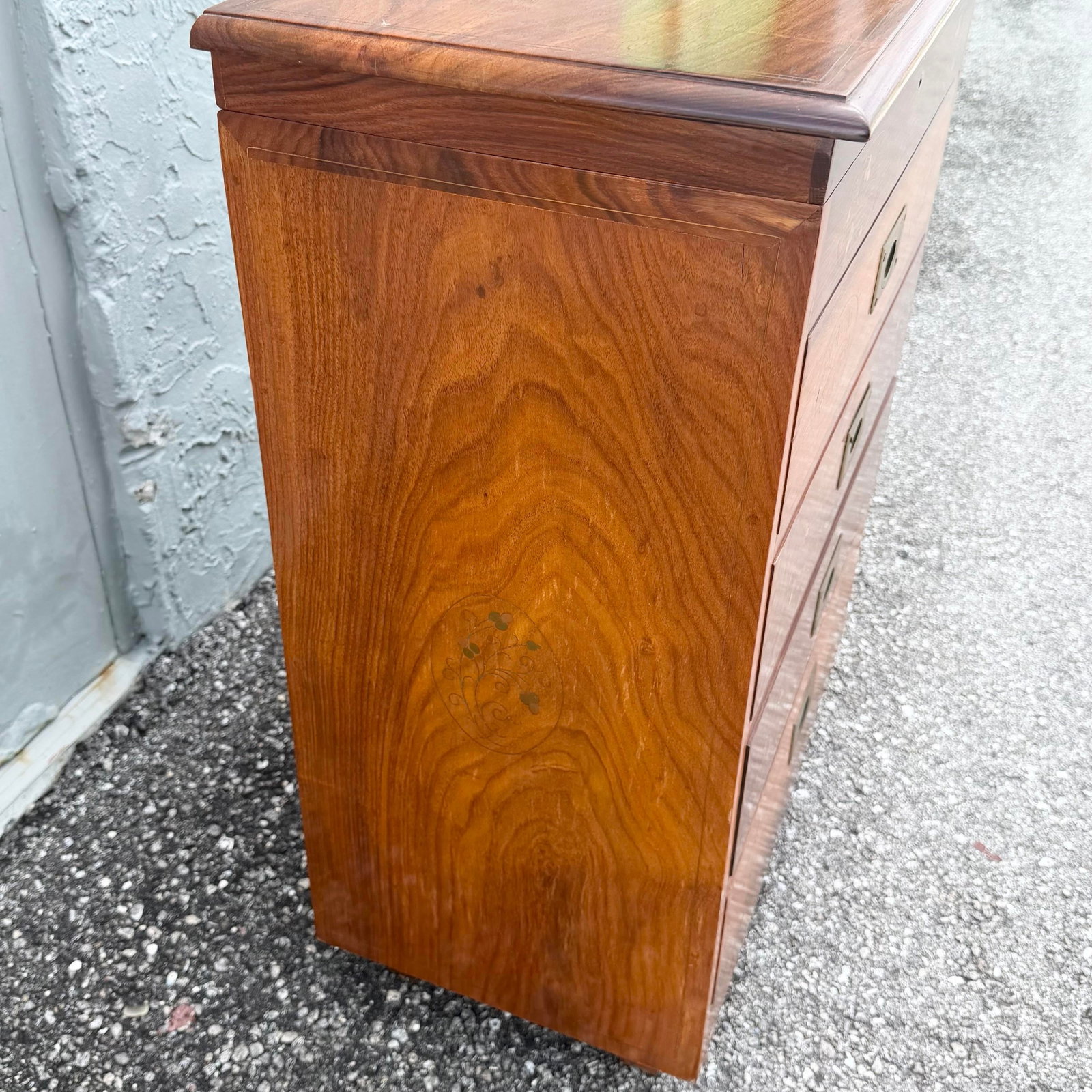 Vintage Italian Style Wooden Jewelry/Silverware Chest - 7
