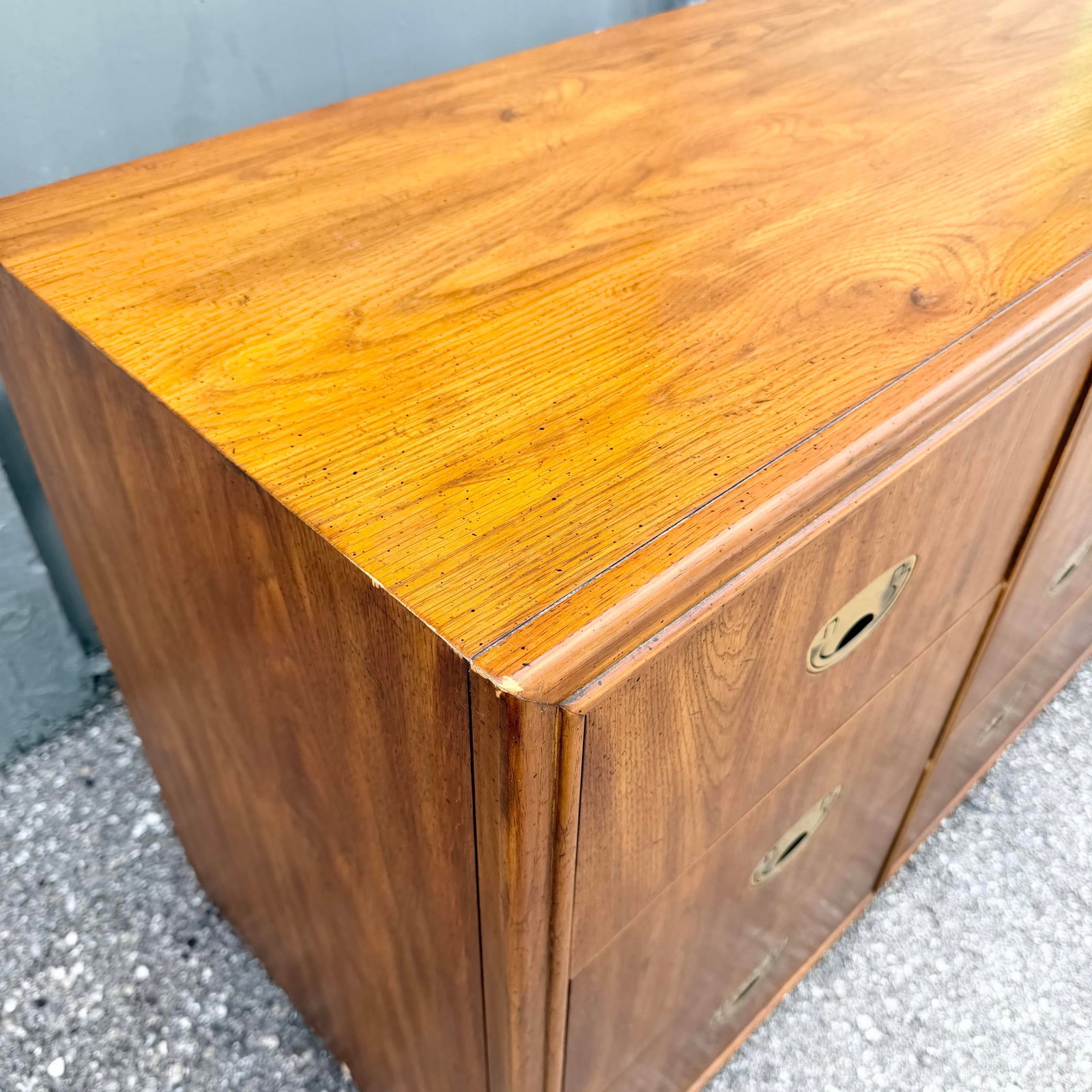 Drexel "Passages" Campaign Style Dresser - 11