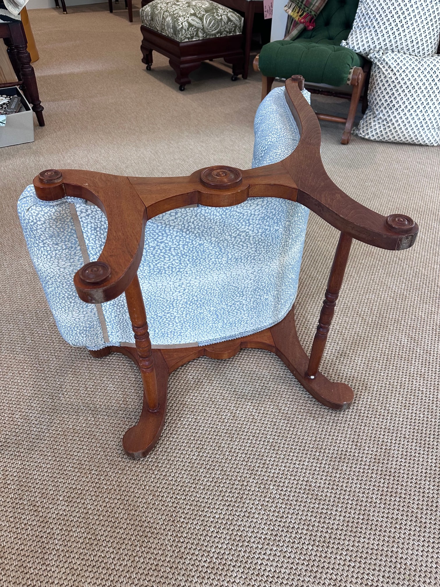 Antique Swedish Occassional Chair - 8