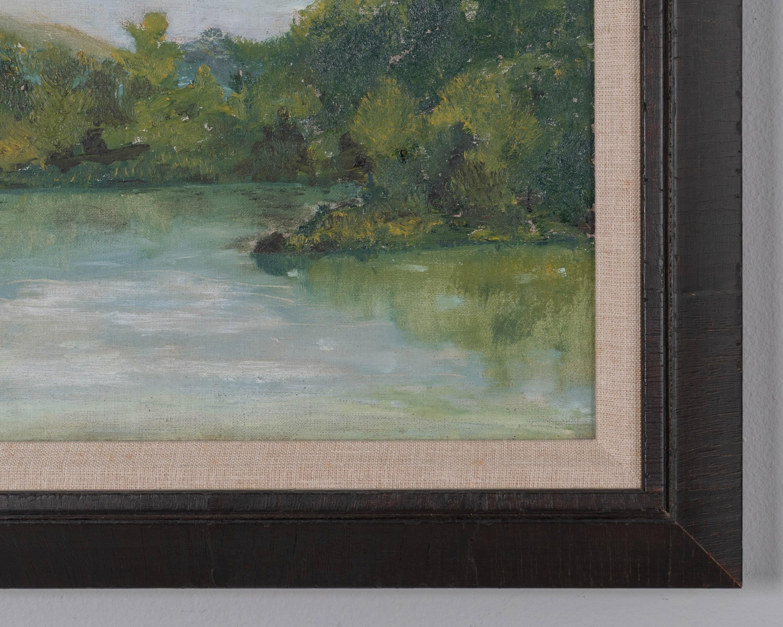 French Plein Air Landscape Oil Painting Framed - 5