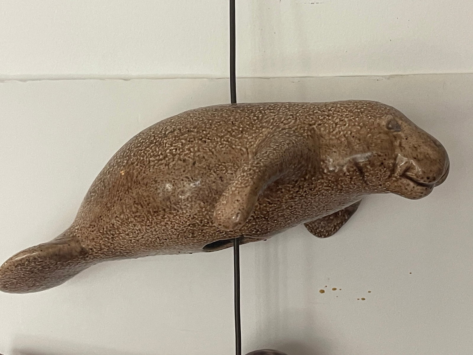 1960s Florida Coastal Sea Shells Manatee Mobile Sculpture - 4