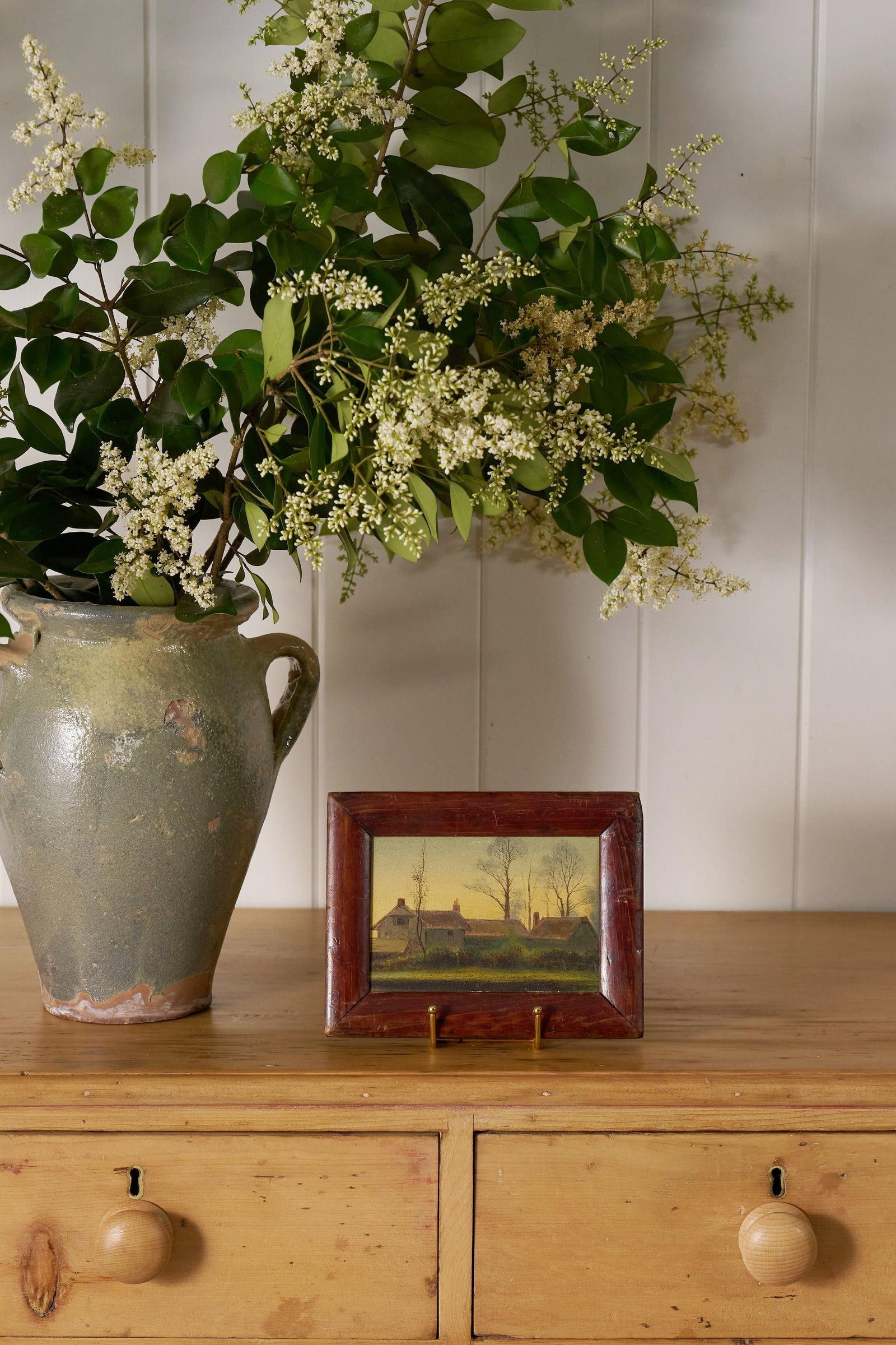 Mid 20th Century Original Petite Landscape Oil on Board - 2